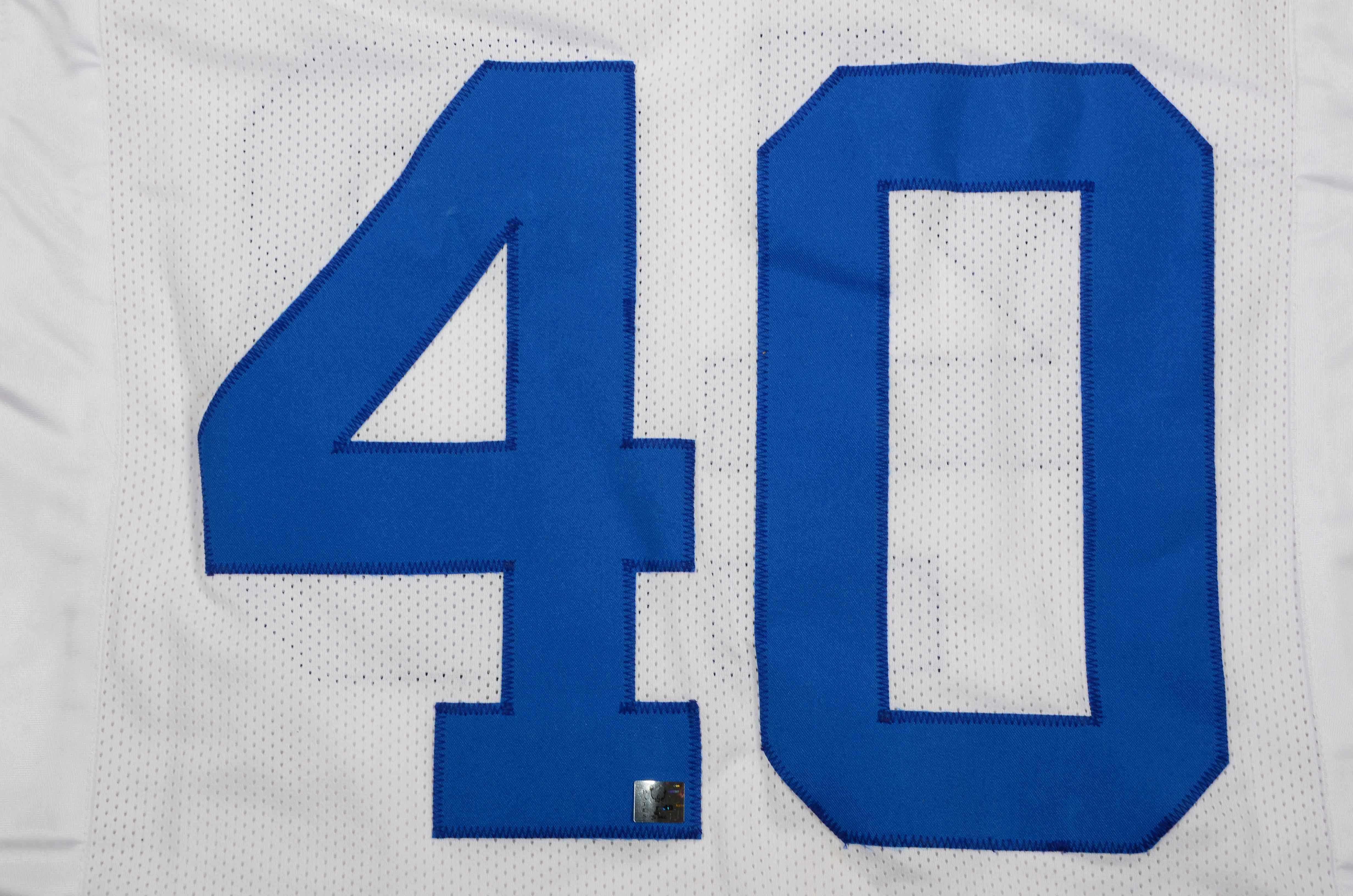 Bill Bates Signed Cowboys Jersey  COA