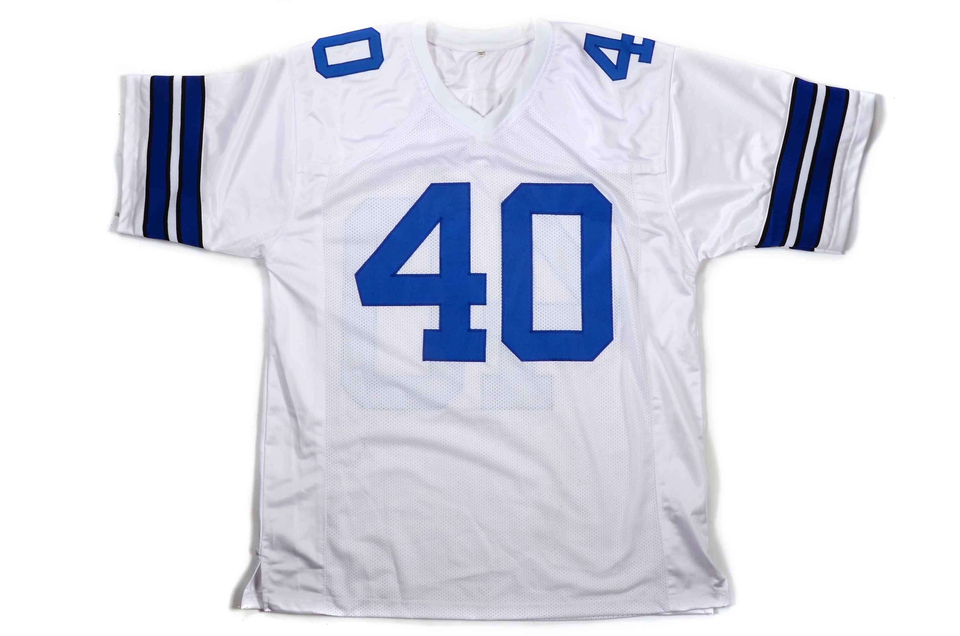 Bill Bates Signed Cowboys Jersey  COA