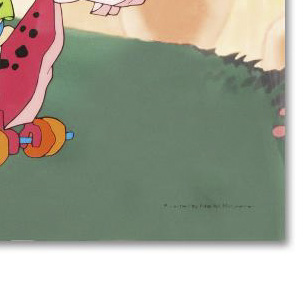 Limited Edition Sericel "Strolling with Pebbles"