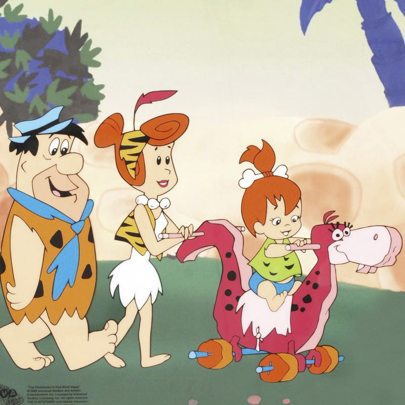 Limited Edition Sericel "Strolling with Pebbles"