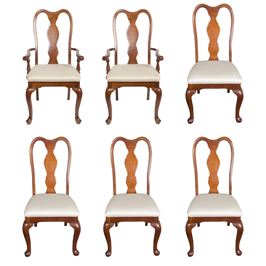 Set of Queen Anne Dining Chairs