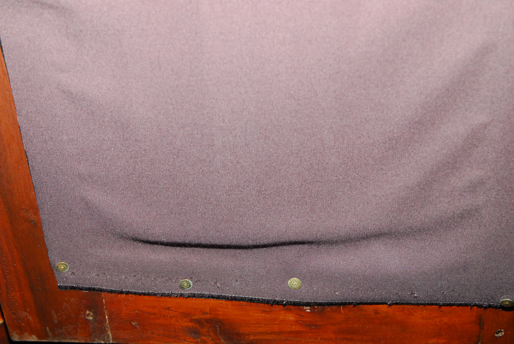 Tall Mahogany Cabinet with Drawers