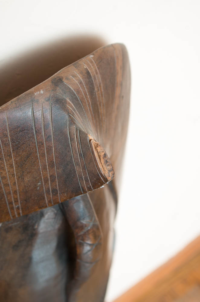 Large Kenyan Hardwood Hand Carved Wall Mask