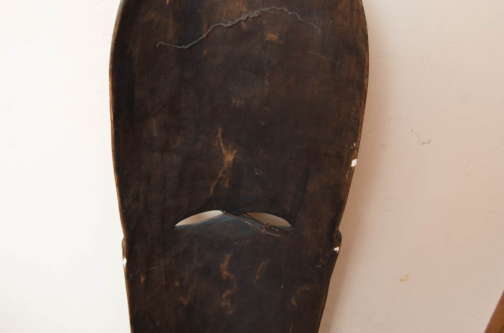Large Kenyan Hardwood Hand Carved Wall Mask