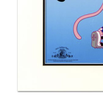 Limited Edition Sericel "Pink Panther Golfing"