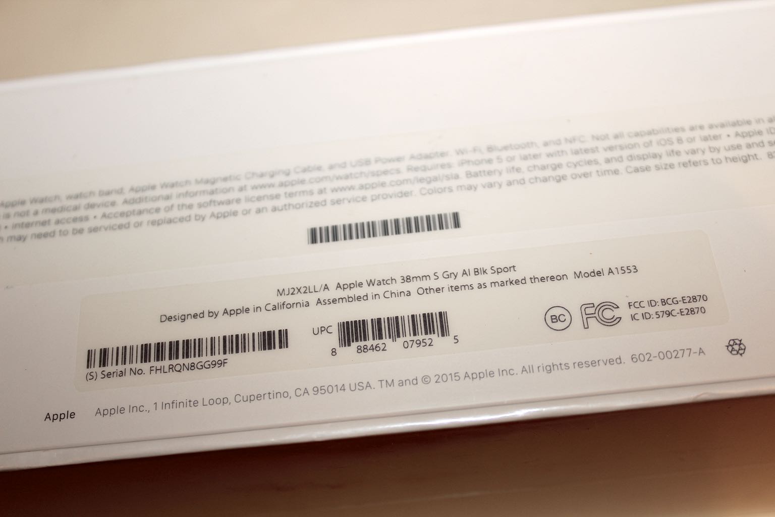 Apple Sport Watch 7000 Series Space Gray with Black Composite Band