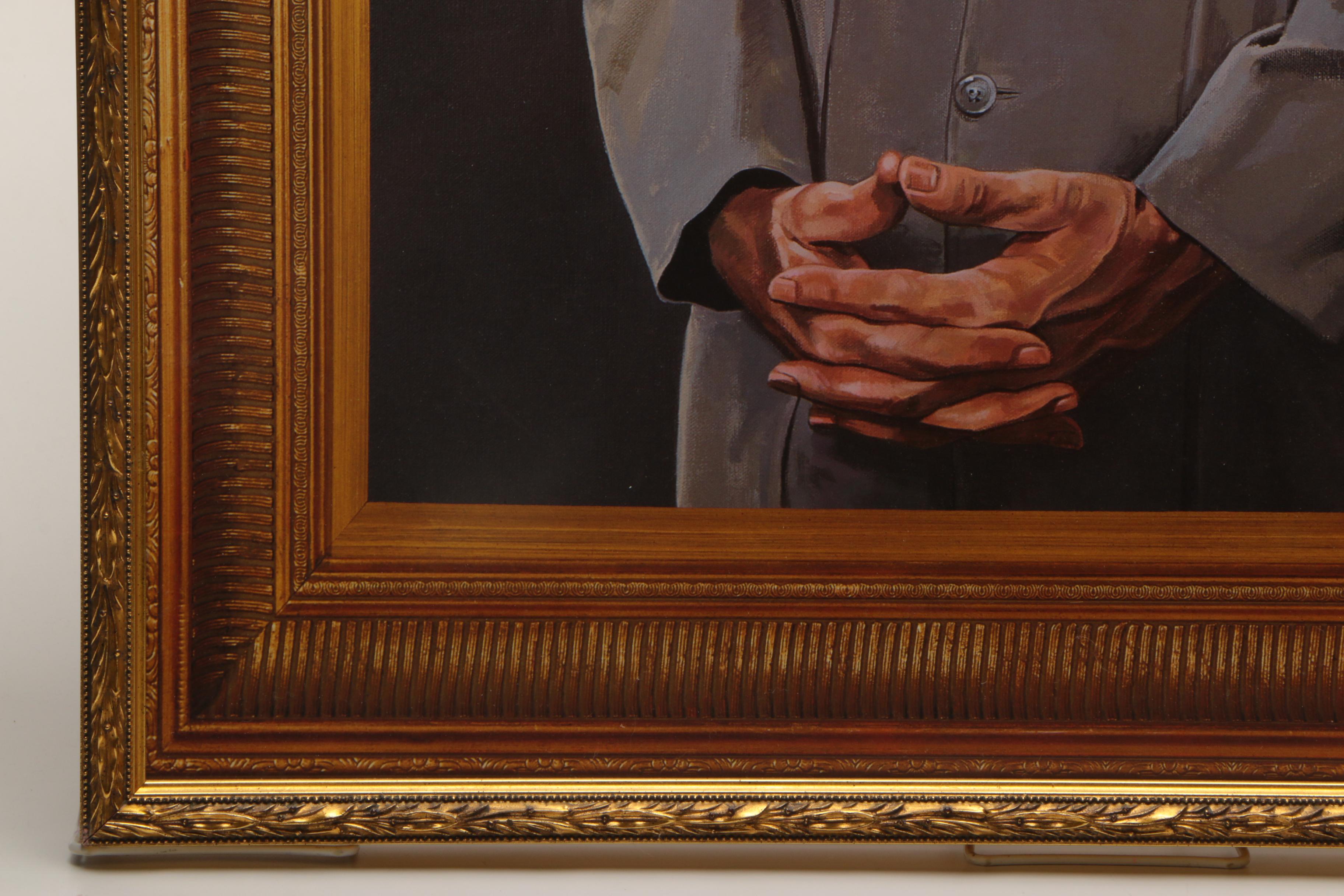 Offset Lithograph of Painting of Seinfeld's "Kramer"