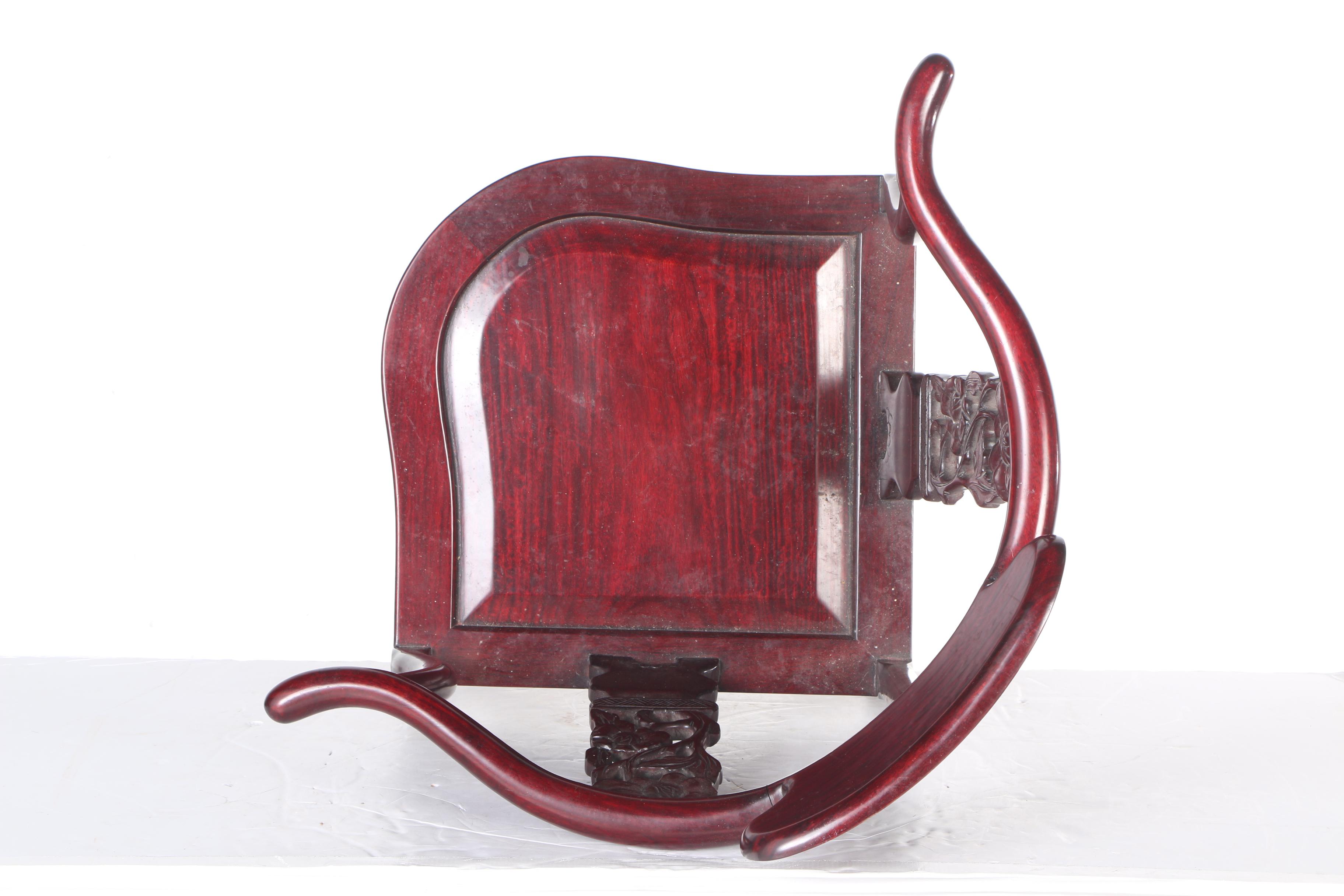 Rosewood Chinese Style Corner Chair