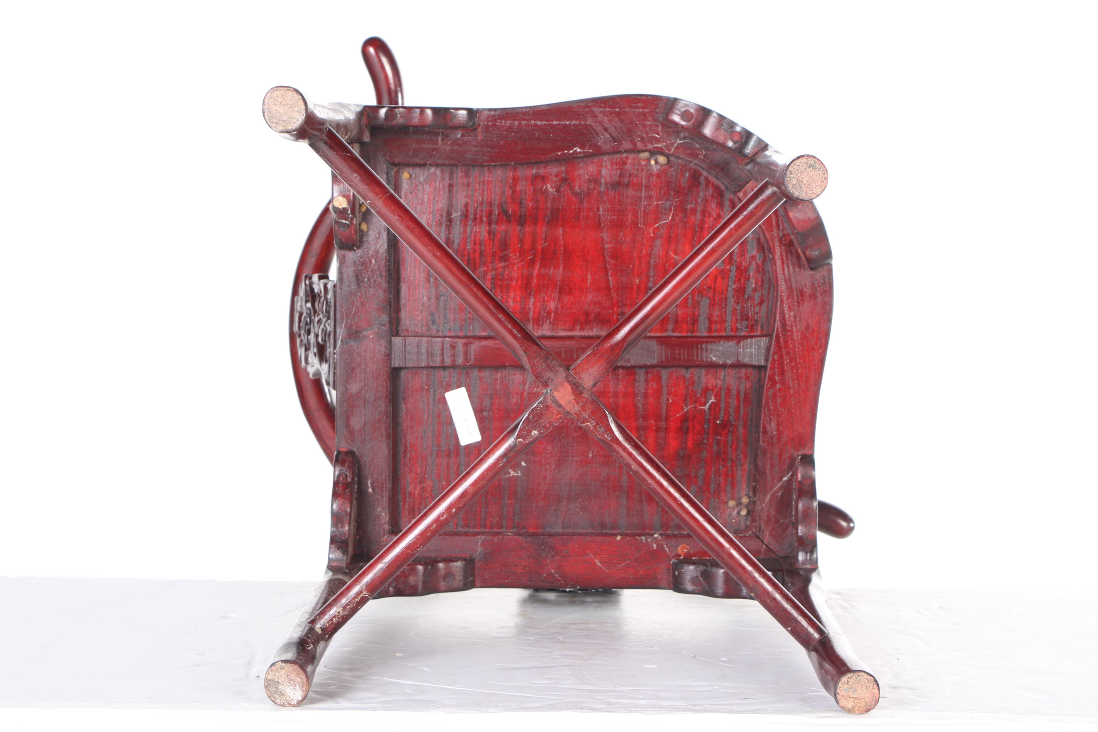 Rosewood Chinese Style Corner Chair