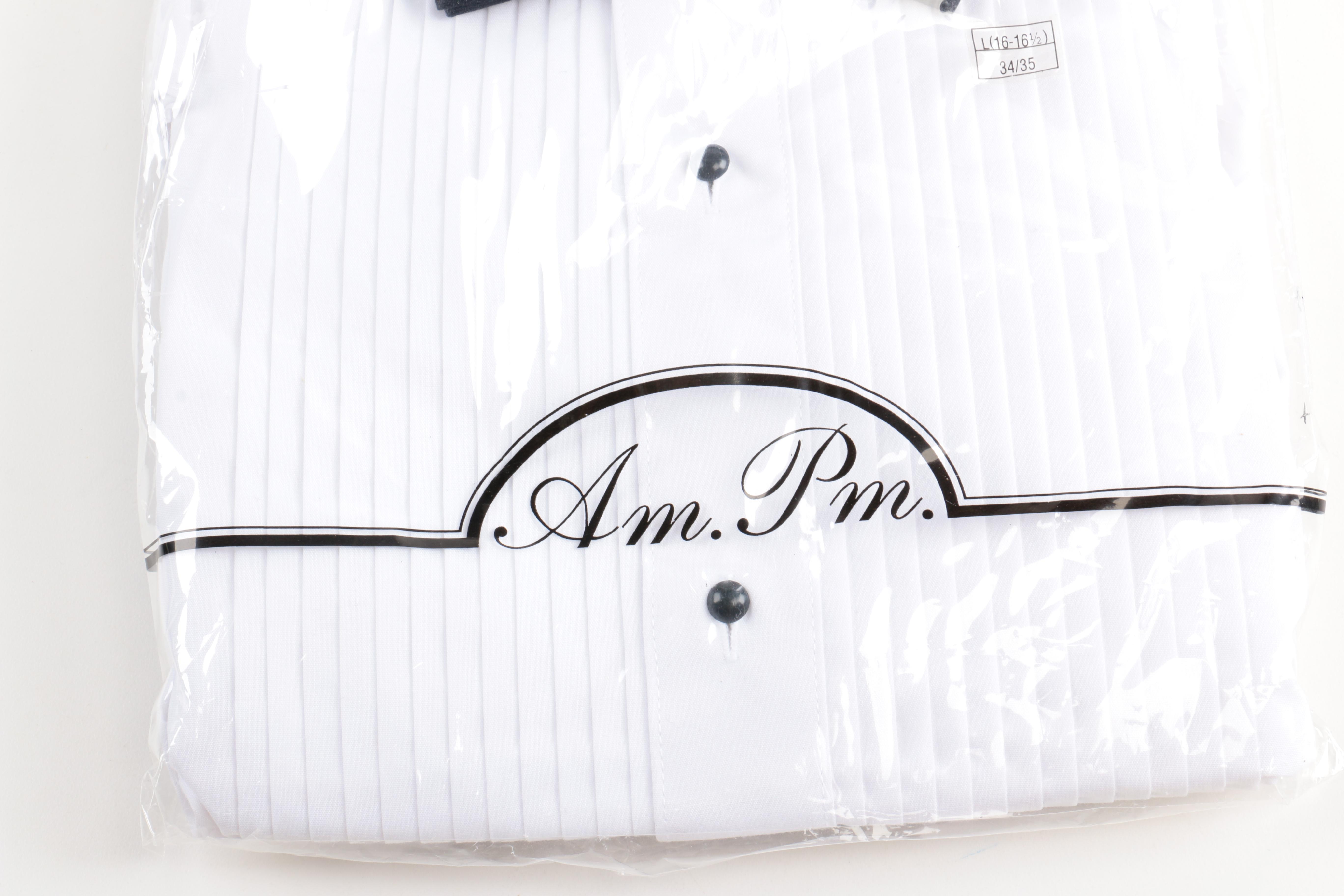 Men's Tuxedo Button Ups, Cummerbunds and Tie Sets
