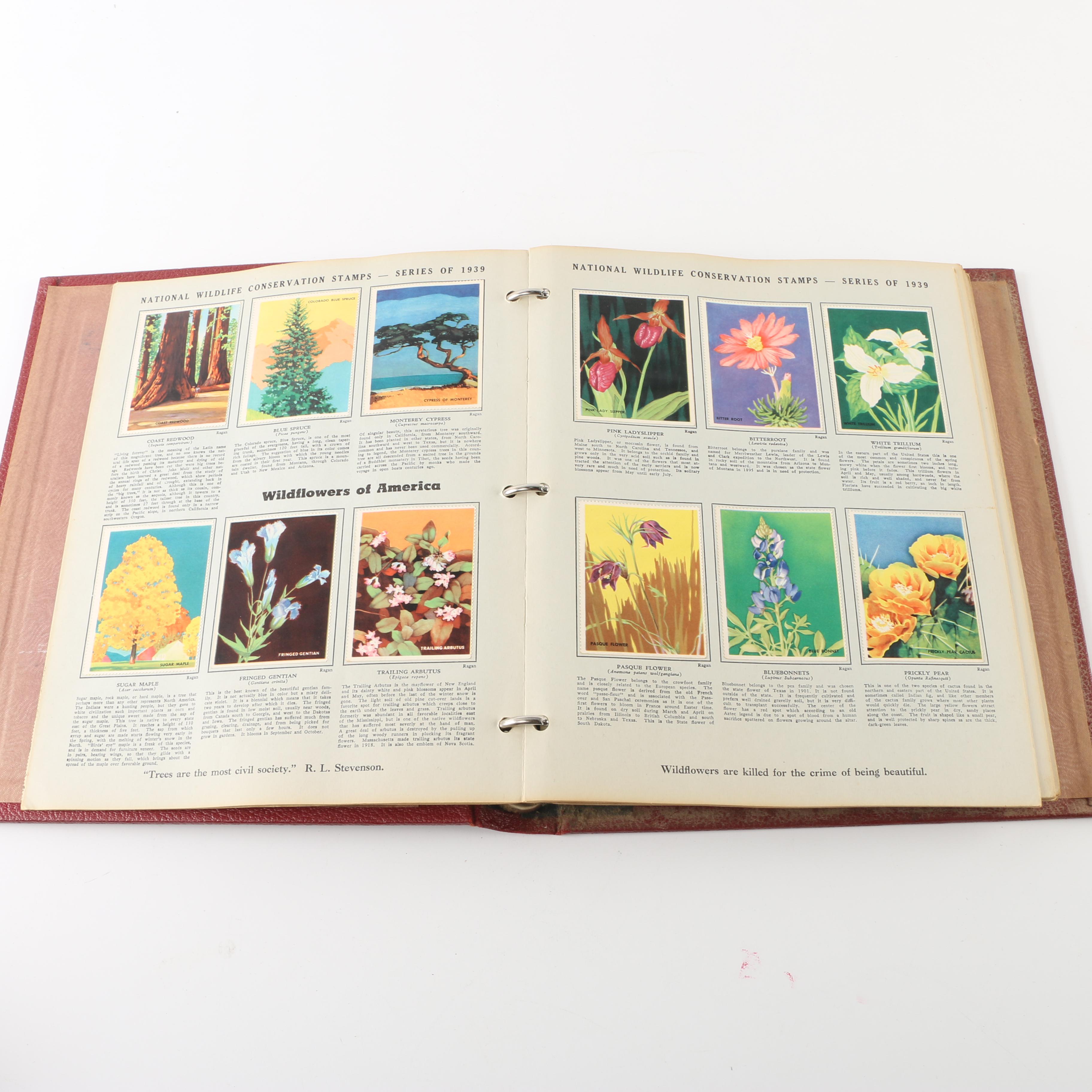 Wildlife Conservation Stamp Albums