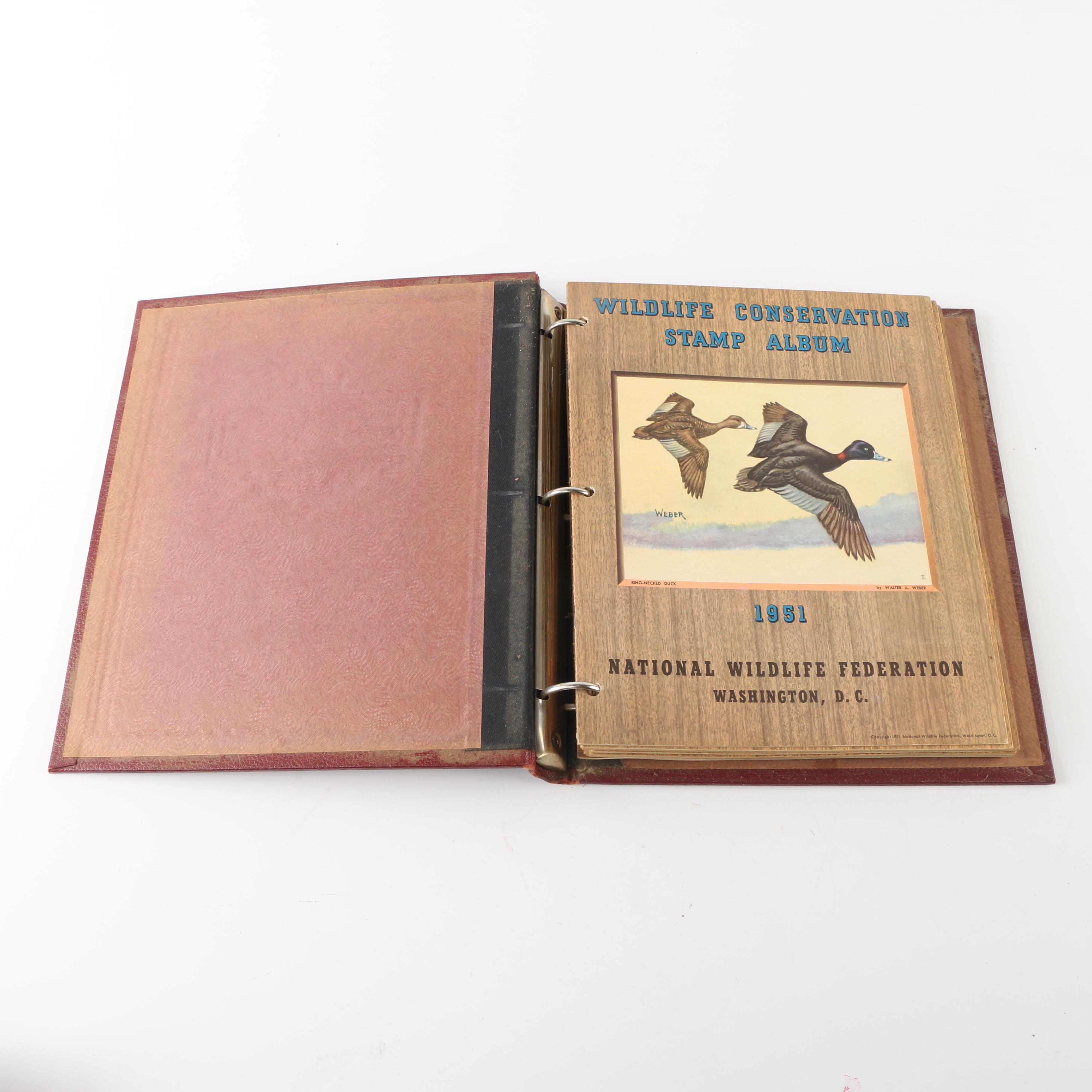 Wildlife Conservation Stamp Albums