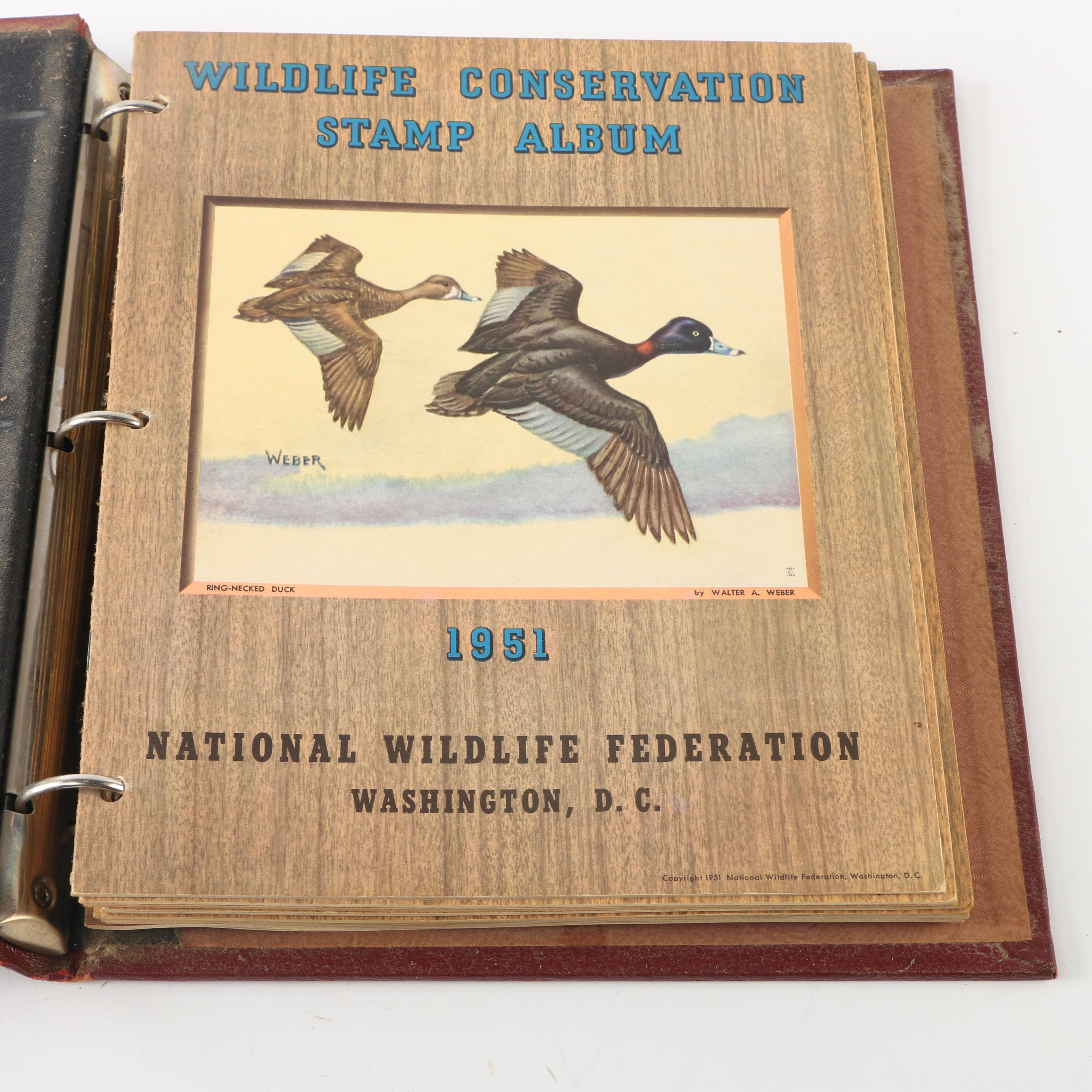 Wildlife Conservation Stamp Albums