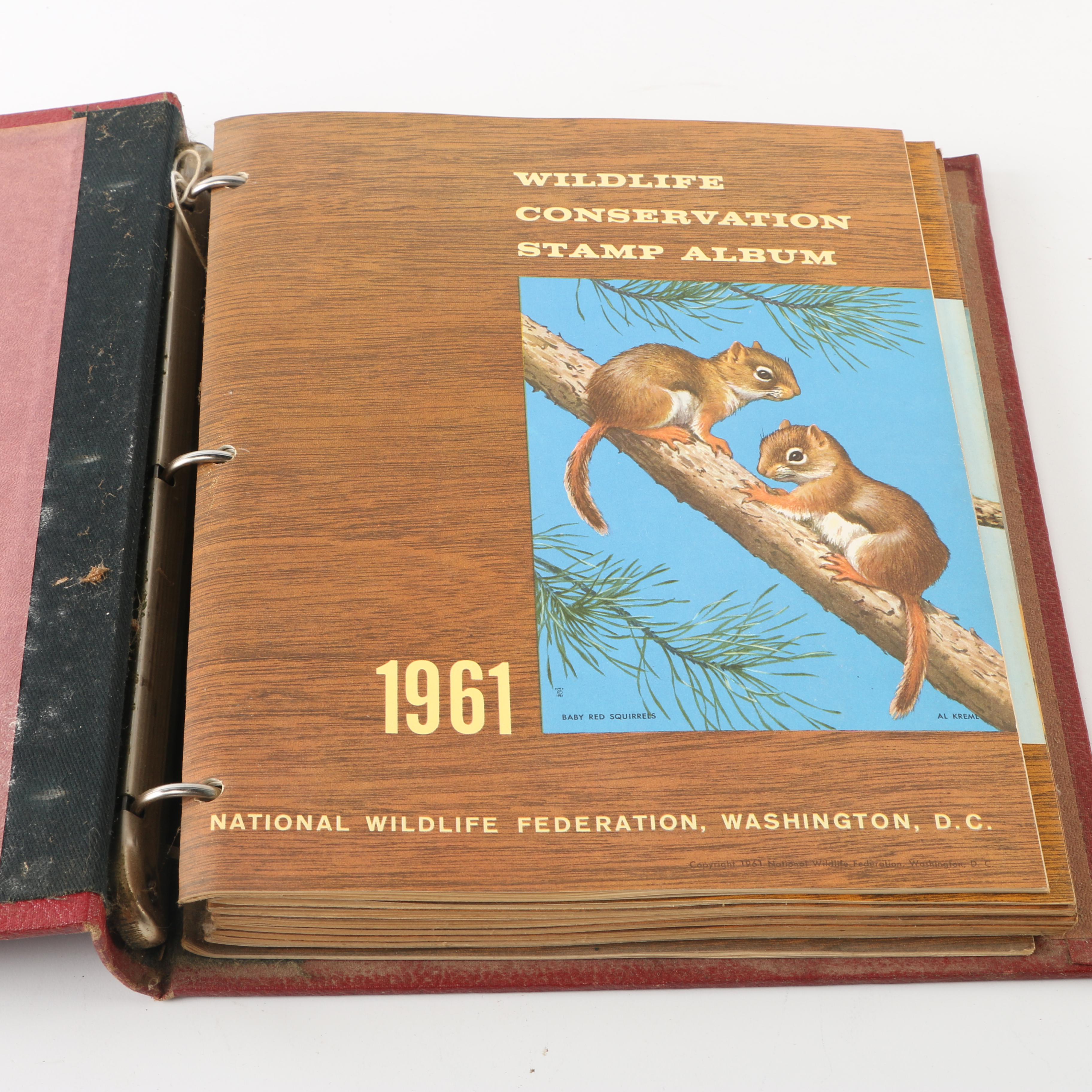Wildlife Conservation Stamp Albums