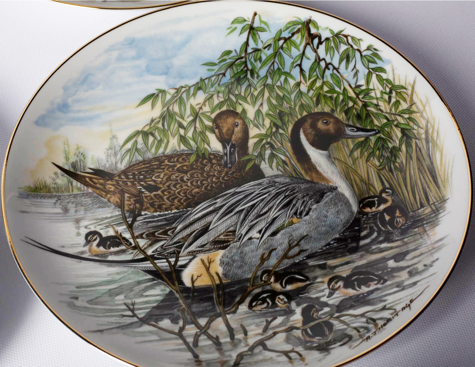 Southern Living "Game Birds of the South" Collector Plates