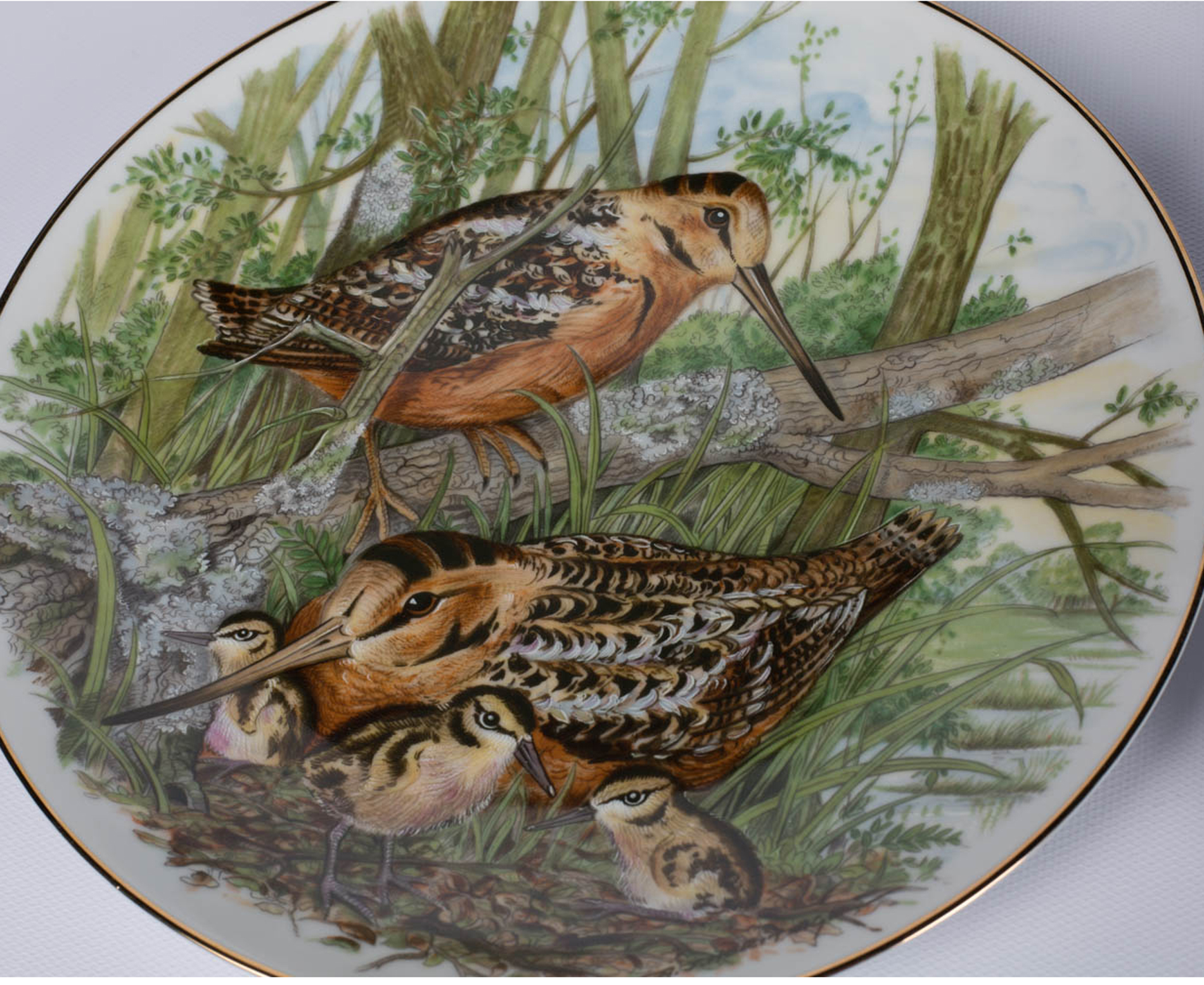 Southern Living "Game Birds of the South" Collector Plates