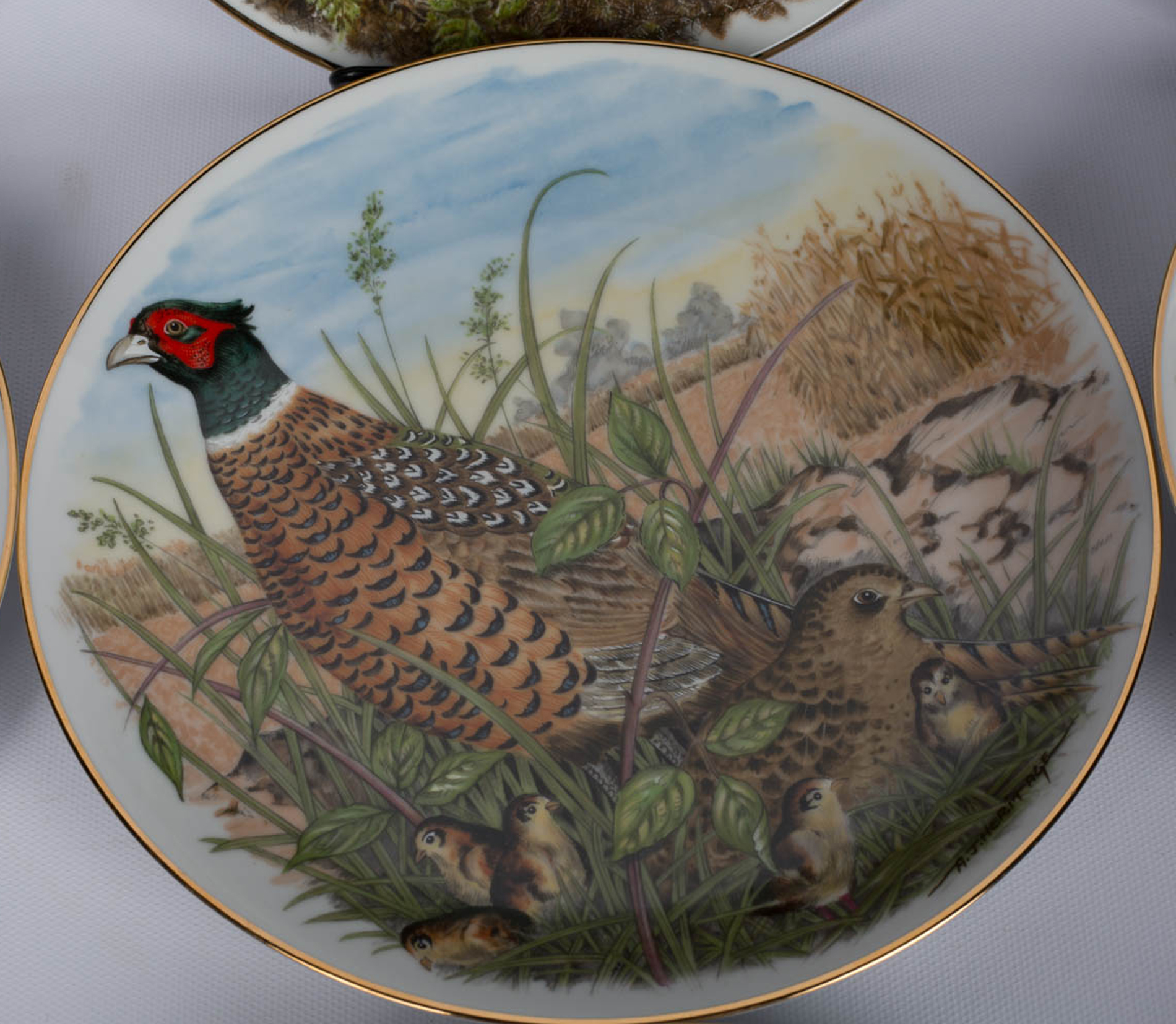 Southern Living "Game Birds of the South" Collector Plates