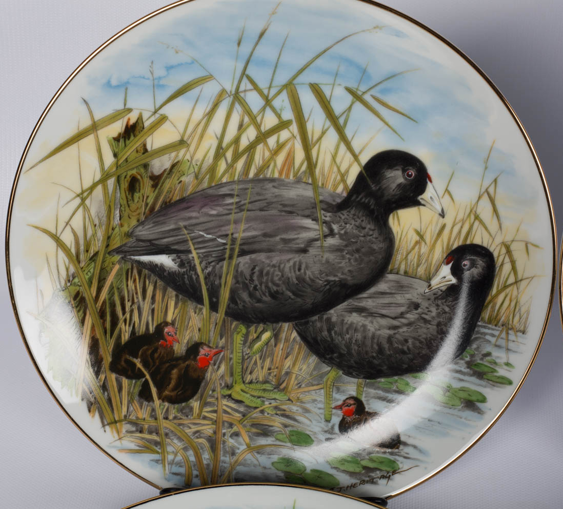 Southern Living "Game Birds of the South" Collector Plates