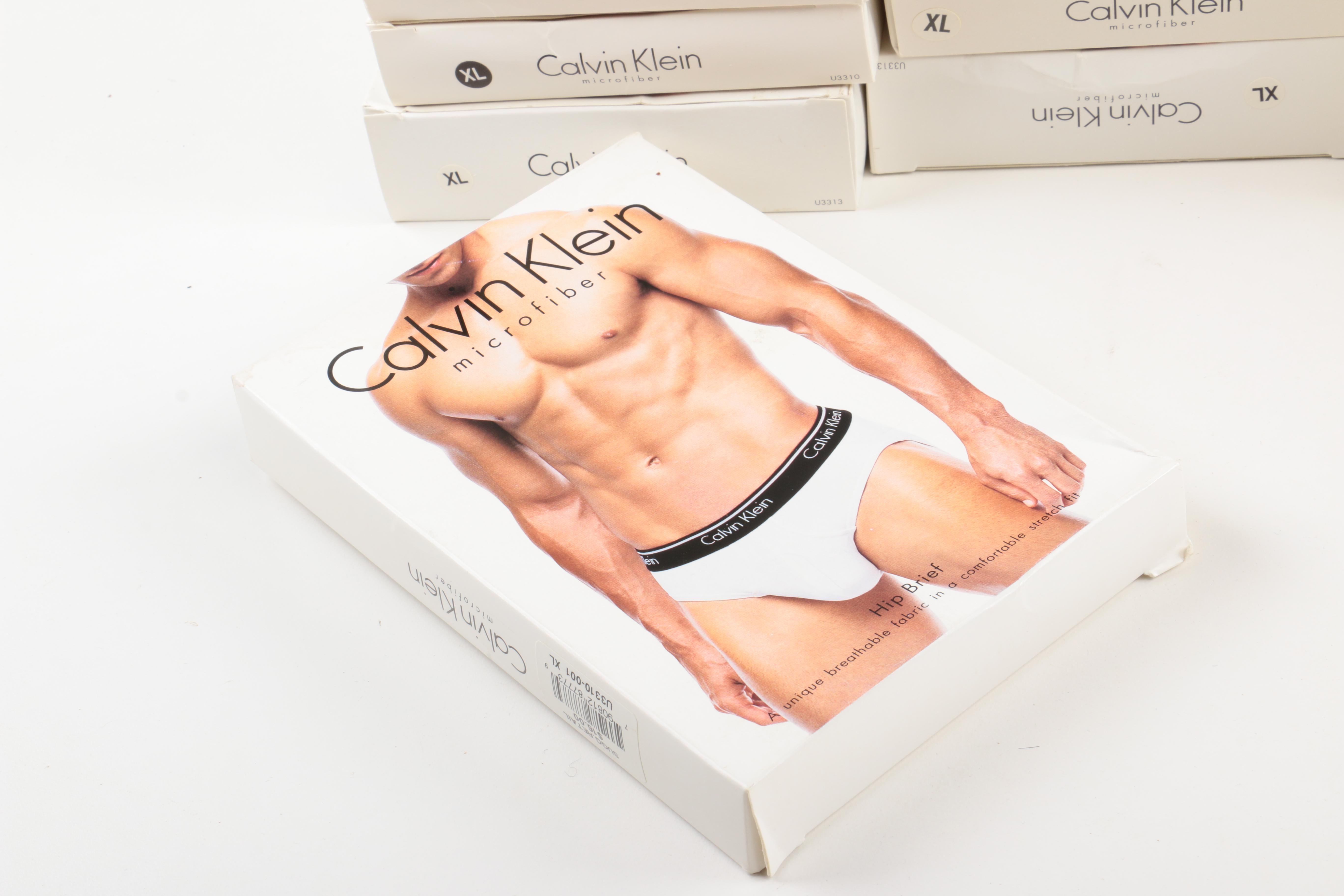 Assortment of Calvin Klein Underwear and Undershirts