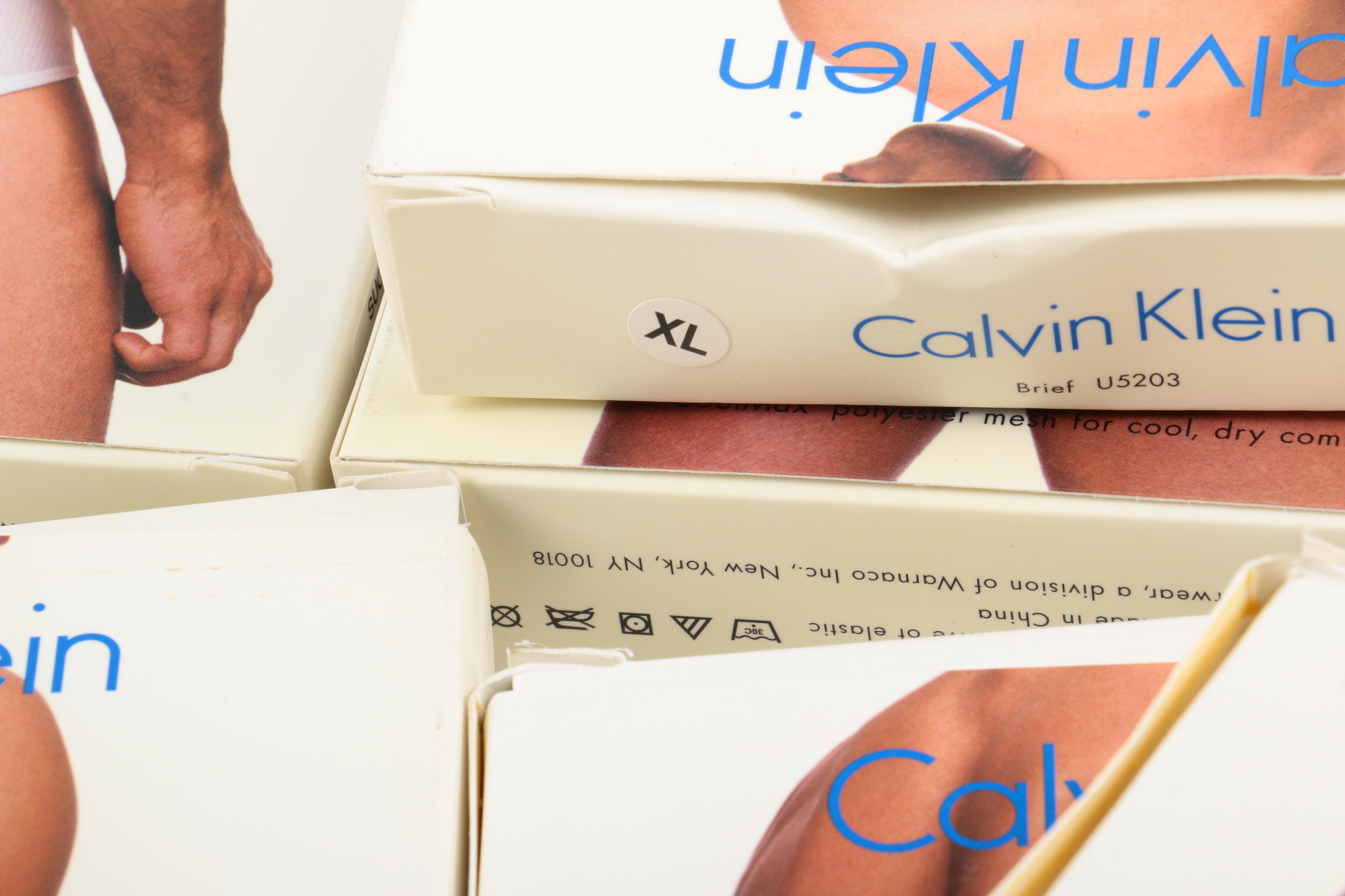 Assortment of Calvin Klein Underwear and Undershirts