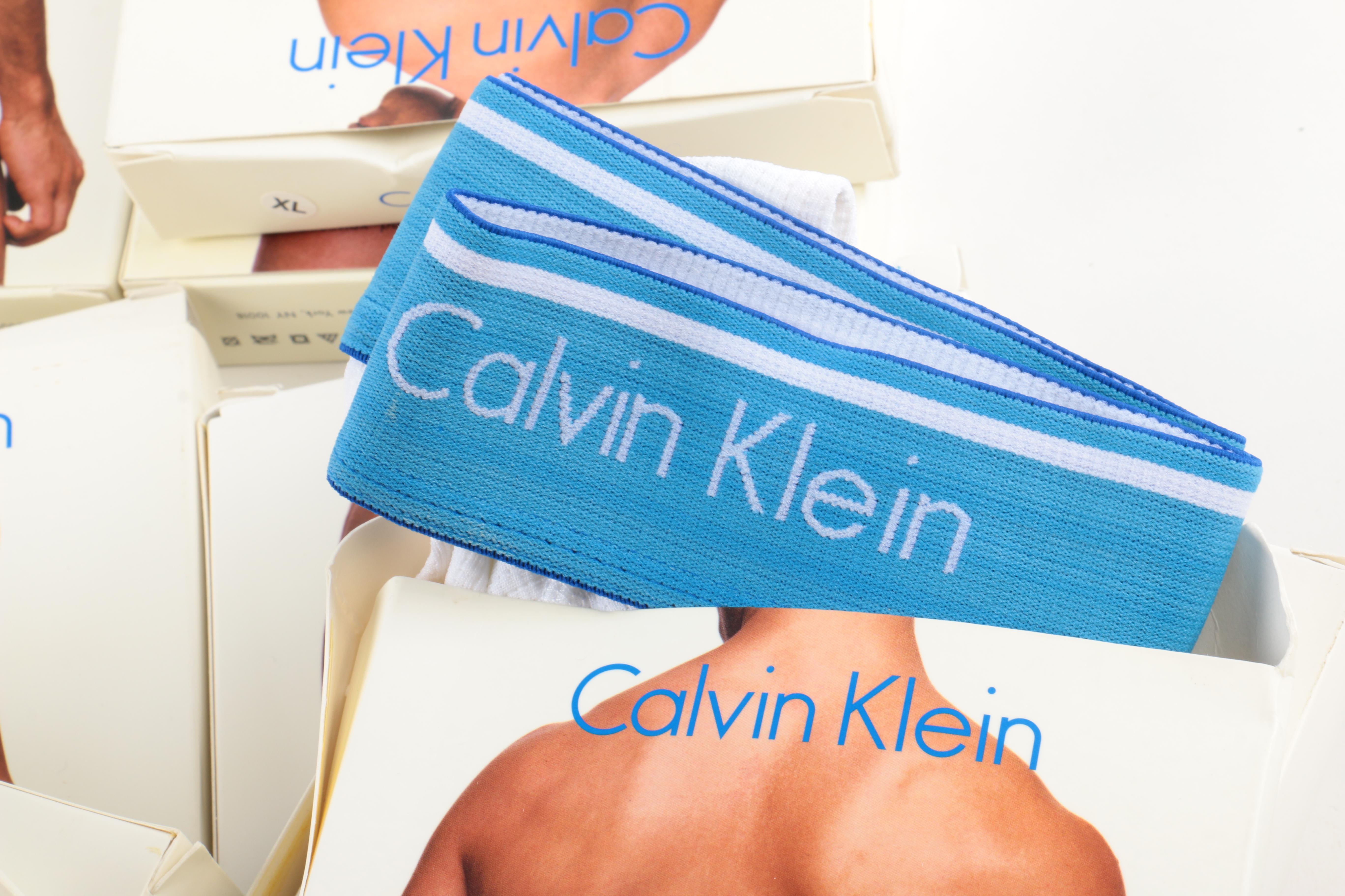 Assortment of Calvin Klein Underwear and Undershirts