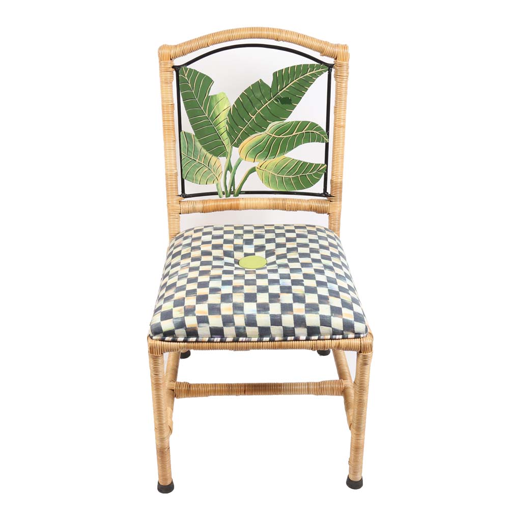 MacKenzie-Childs Upholstered Dining Chairs