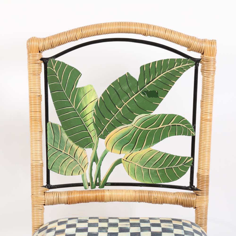 MacKenzie-Childs Upholstered Dining Chairs