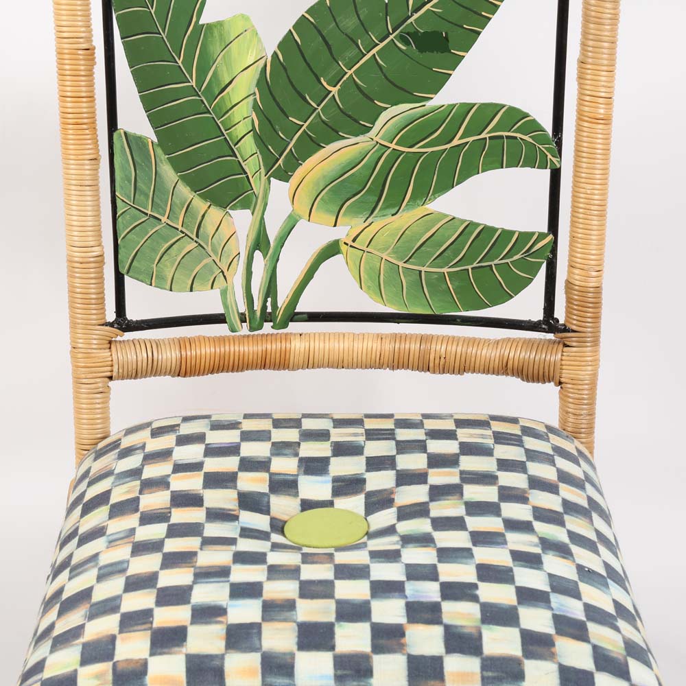 MacKenzie-Childs Upholstered Dining Chairs