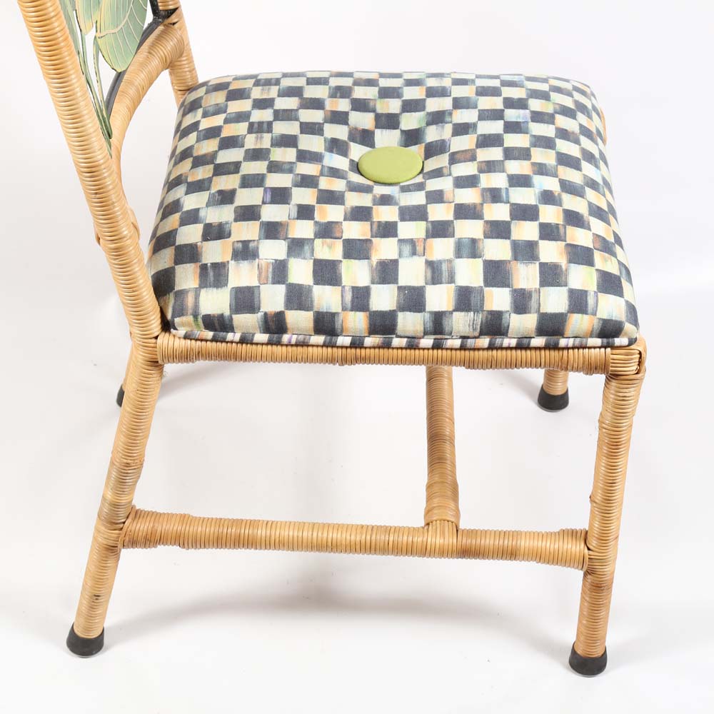 MacKenzie-Childs Upholstered Dining Chairs