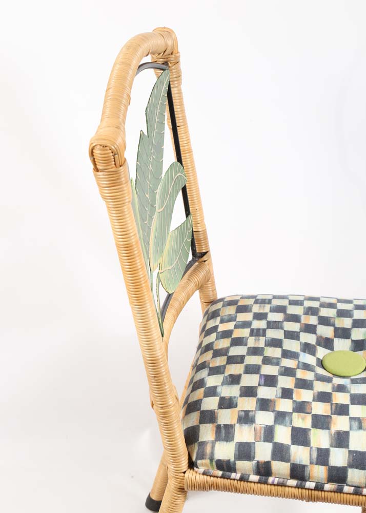 MacKenzie-Childs Upholstered Dining Chairs
