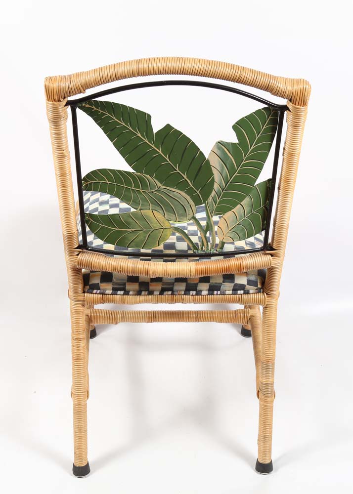 MacKenzie-Childs Upholstered Dining Chairs