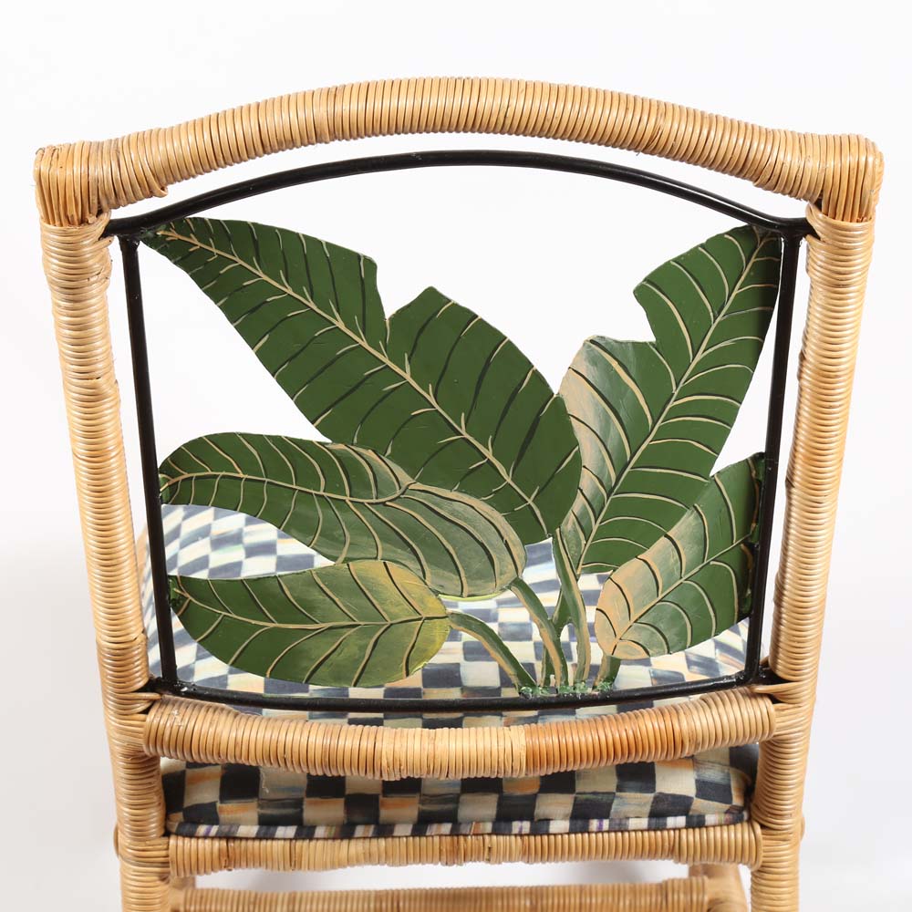 MacKenzie-Childs Upholstered Dining Chairs