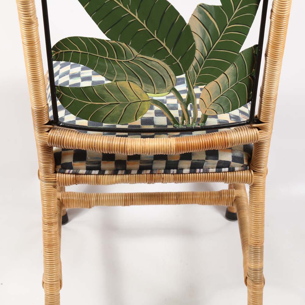 MacKenzie-Childs Upholstered Dining Chairs