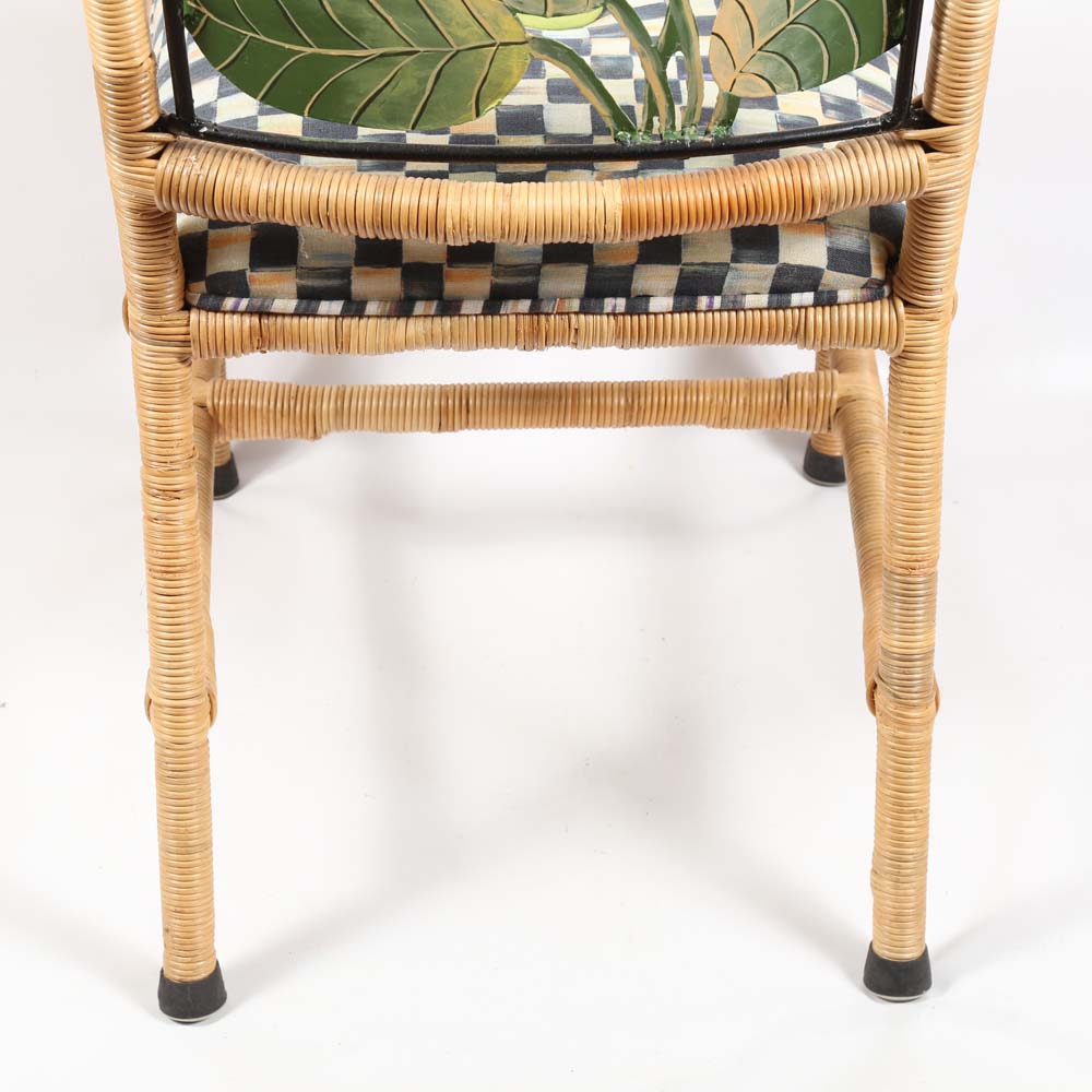 MacKenzie-Childs Upholstered Dining Chairs