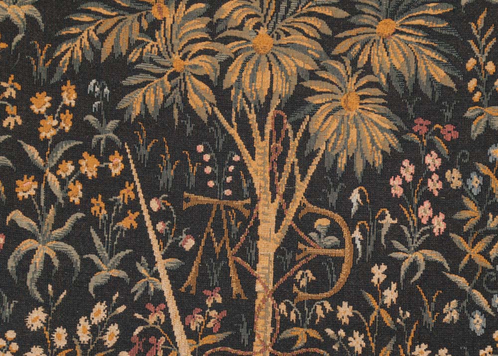 "Unicorn In Captivity" Handmade Reproduction Tapestry