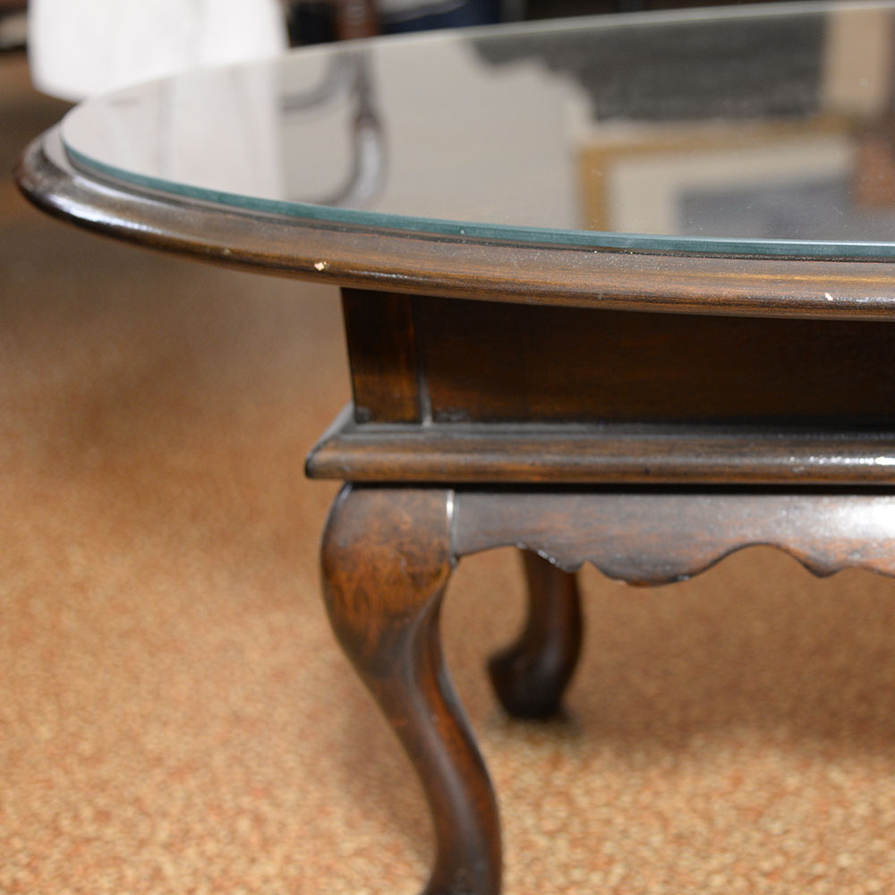 Queen Anne Style Coffee Table