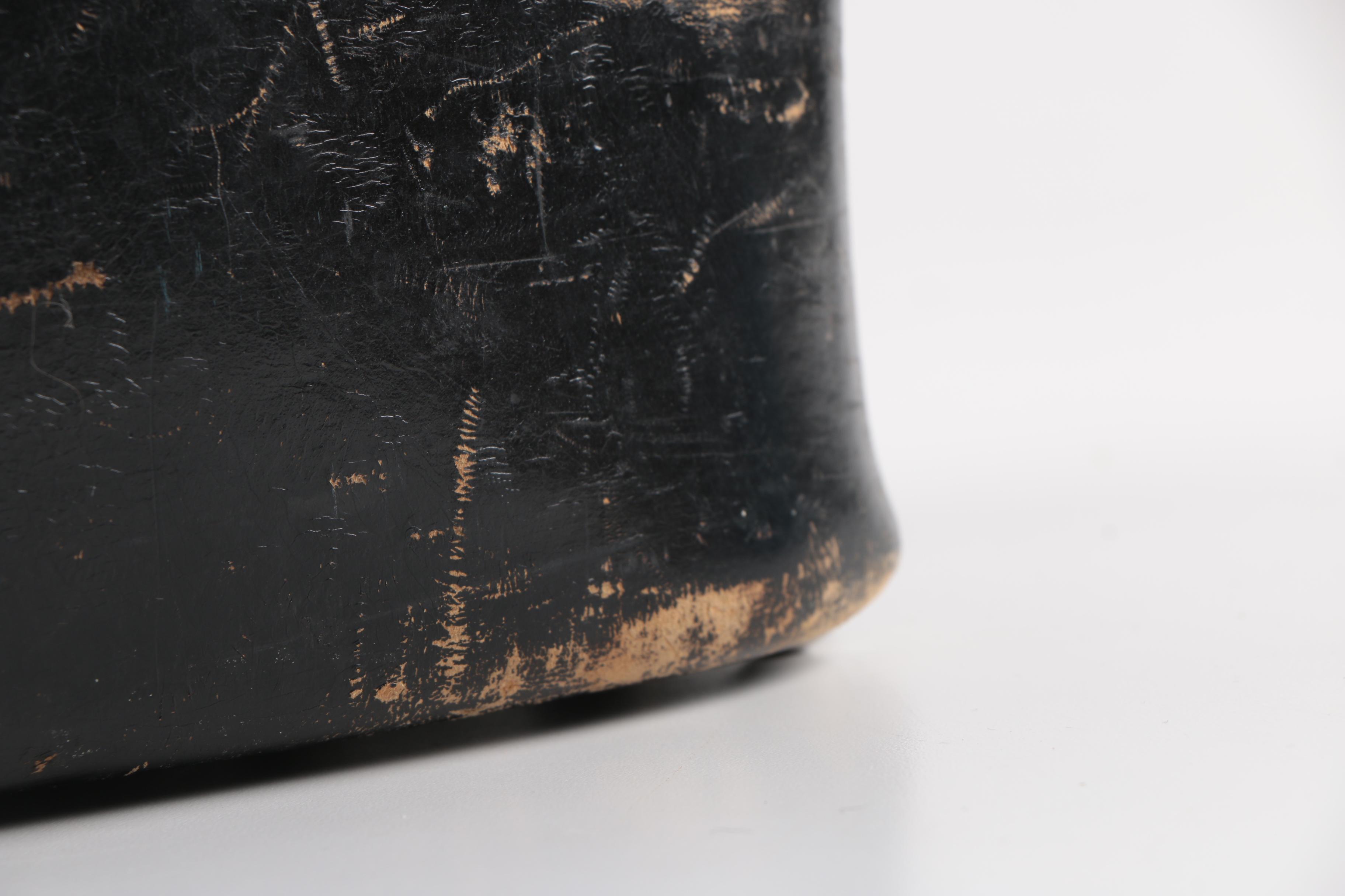 Vintage Leather Doctor's Bag With Blood Pressure Sleeves and Stethoscope