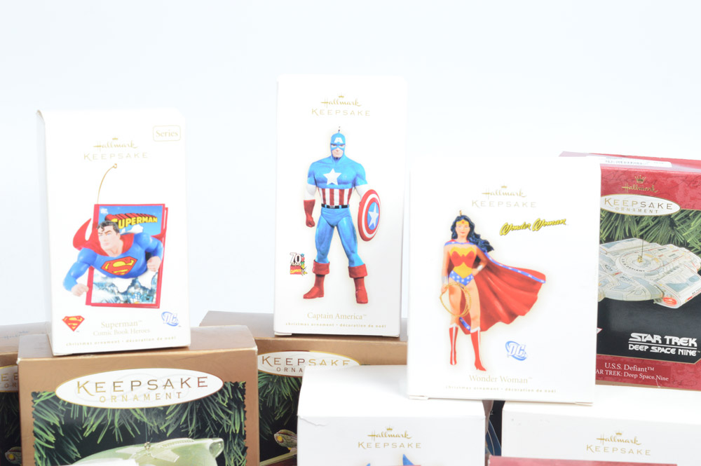 Hallmark Keepsake Super Hero Ornaments