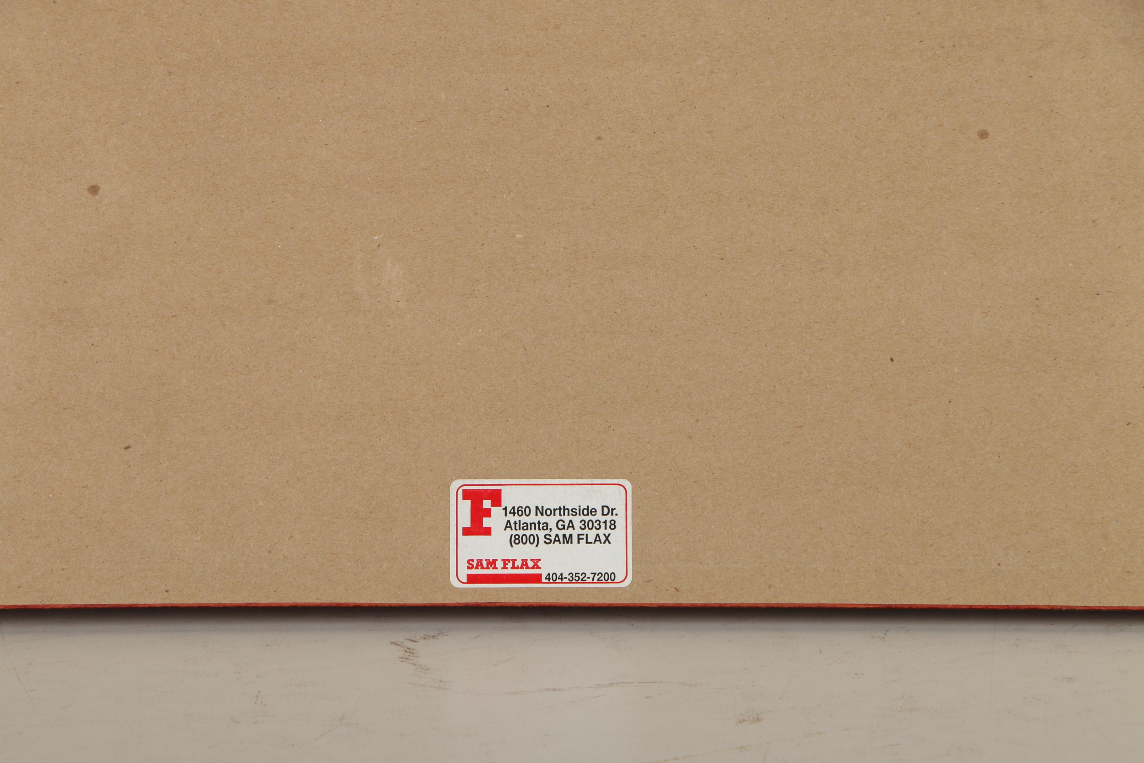 Morehouse College Gala Offset Lithograph Poster After Charles A. Bibbs's "From the Dark to the Light"