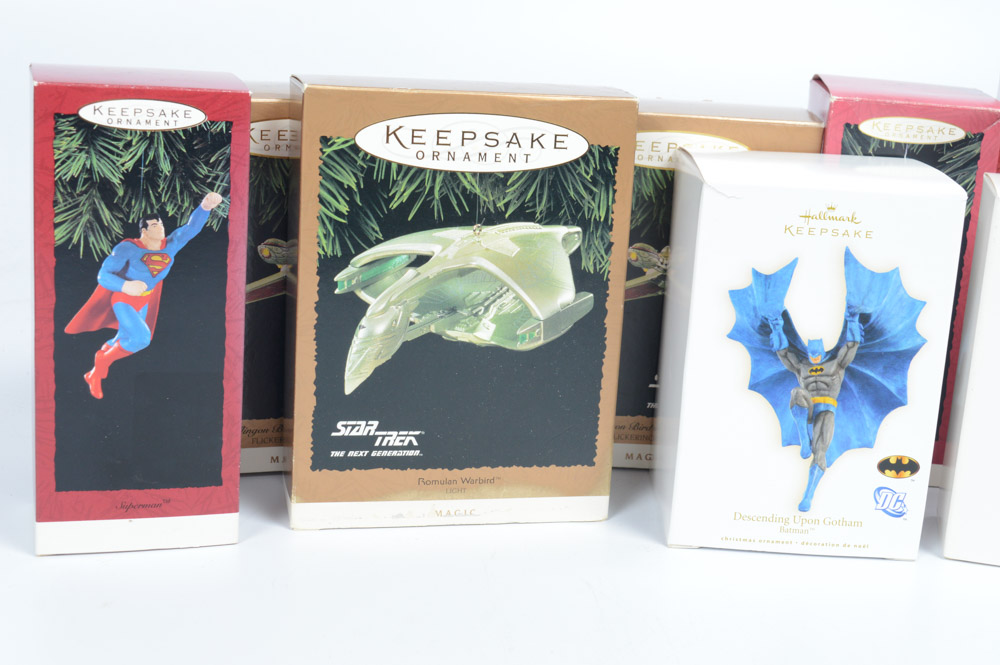 Hallmark Keepsake Super Hero Ornaments