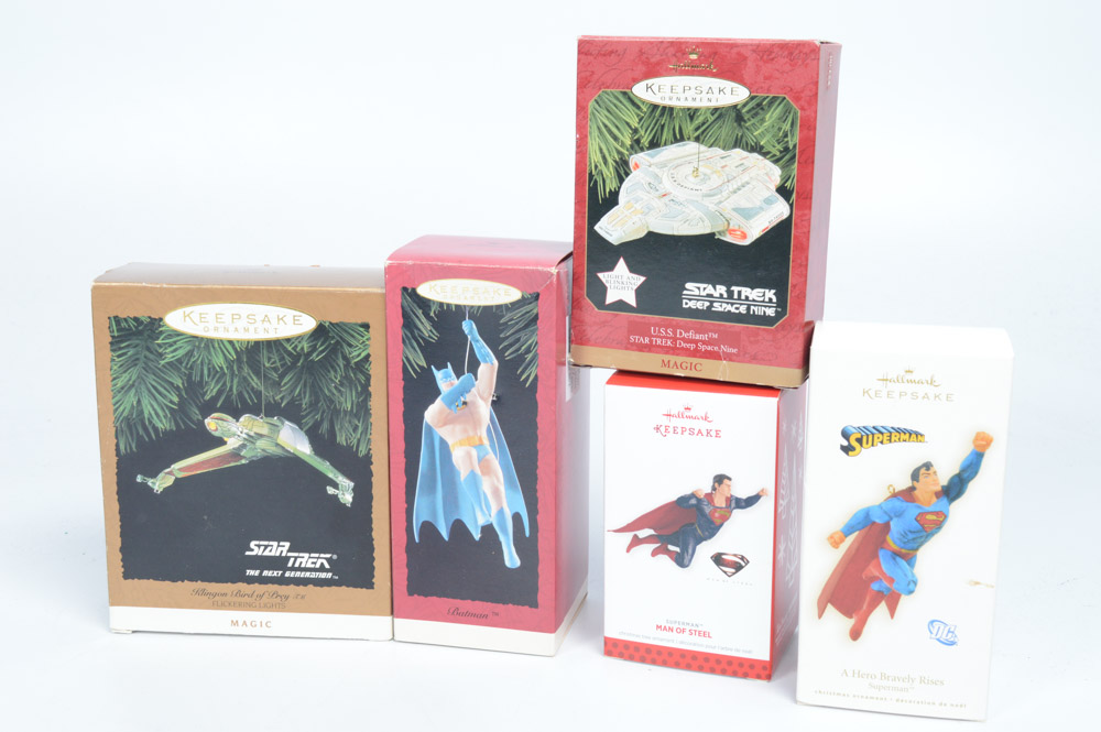 Hallmark Keepsake Super Hero Ornaments