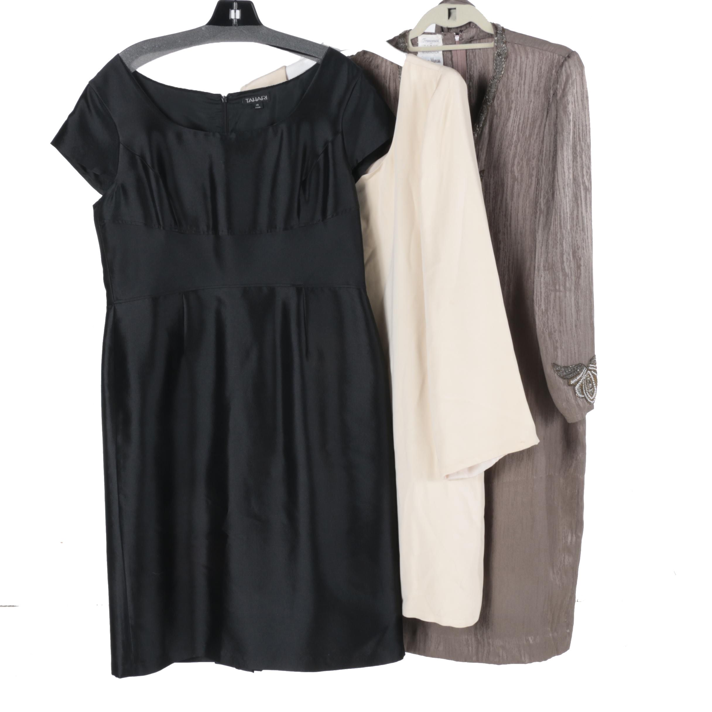 Francesca of Damon, Tahari and Sylvia Heigel Dresses