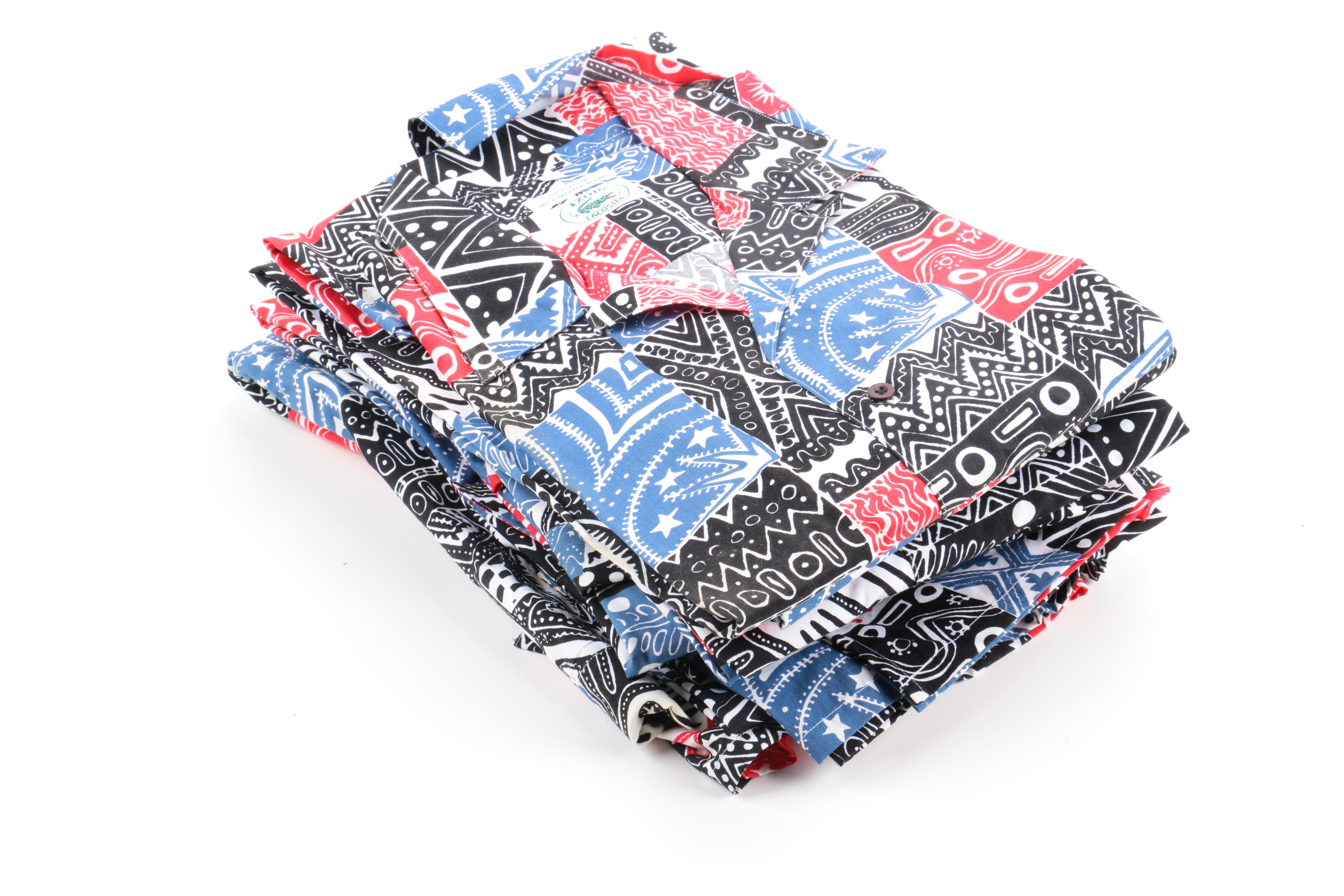 Men's Short Sleeve Shirts Including Izod Lacoste