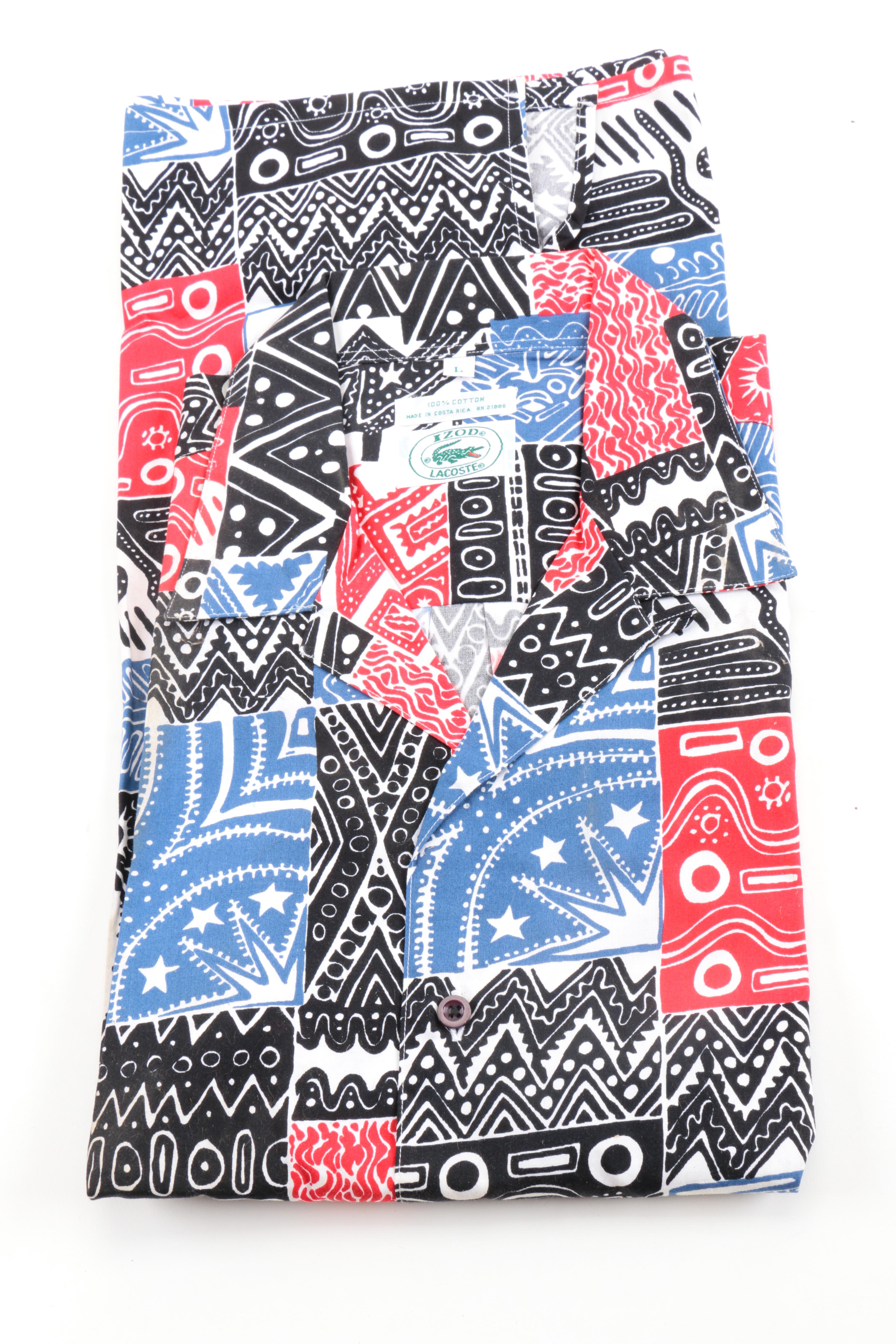 Men's Short Sleeve Shirts Including Izod Lacoste