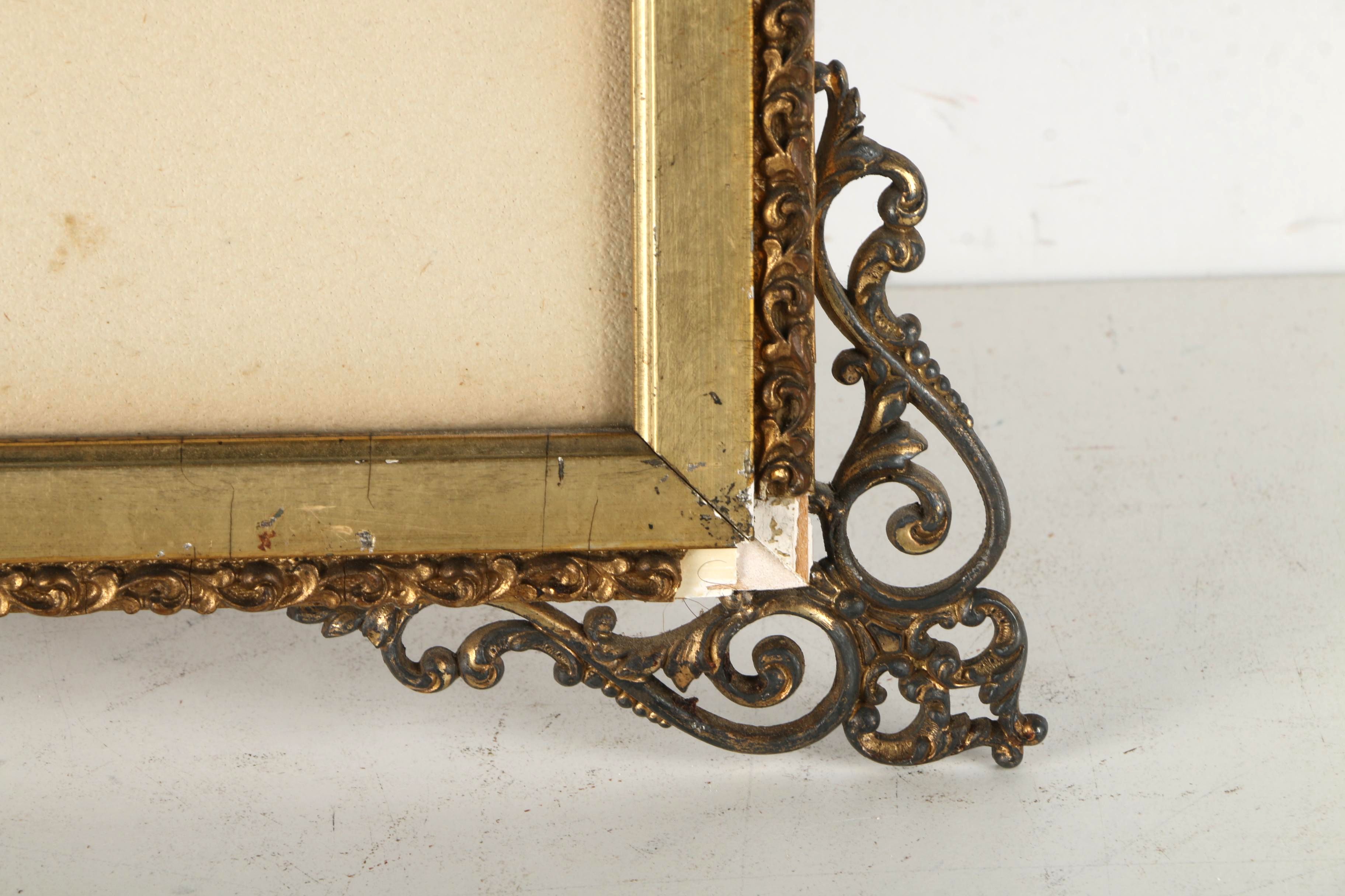 Ernest C. Rost Vintage Etching on Paper "Indian Summer"