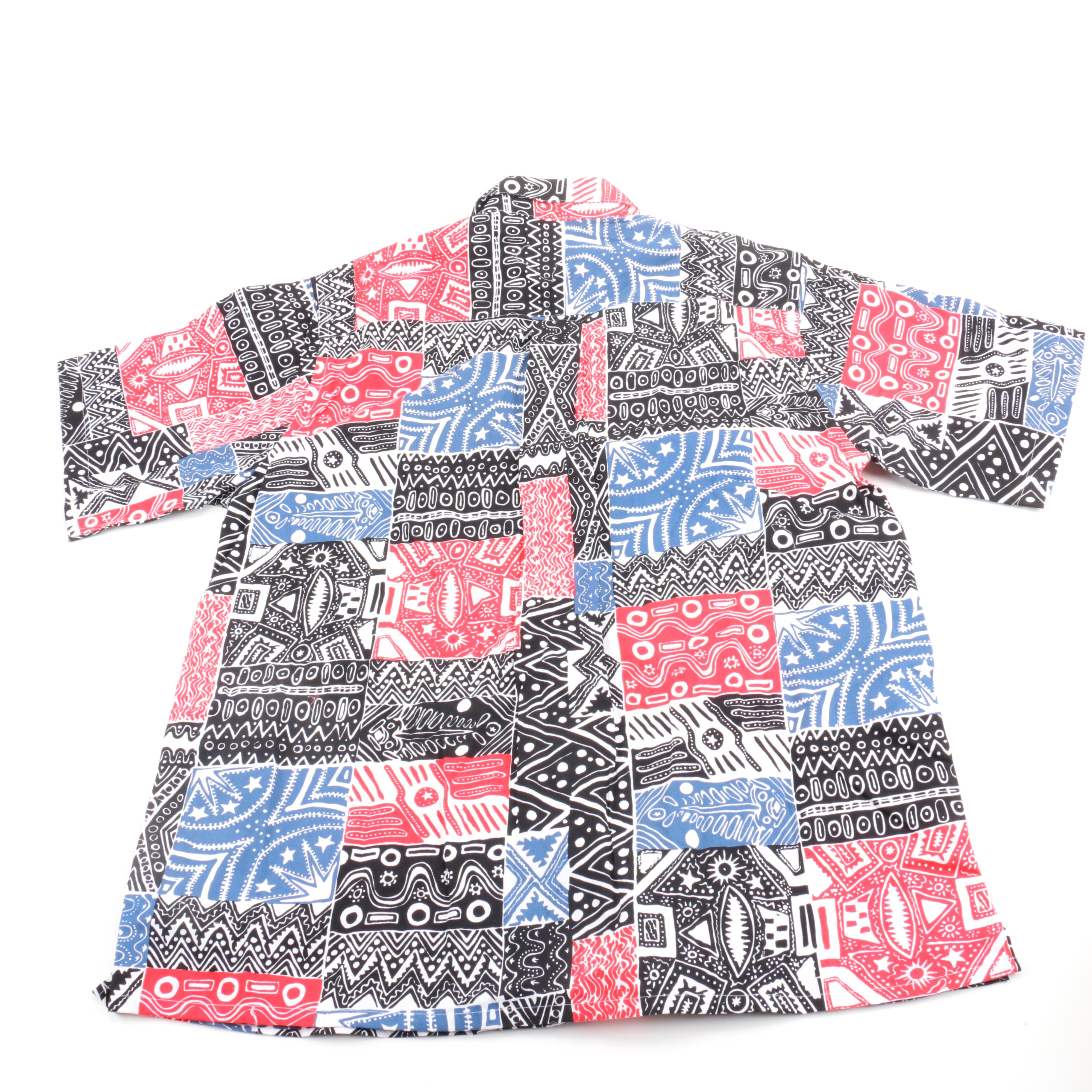 Assortment of Men's Button Shirts Including Izod and Eagle