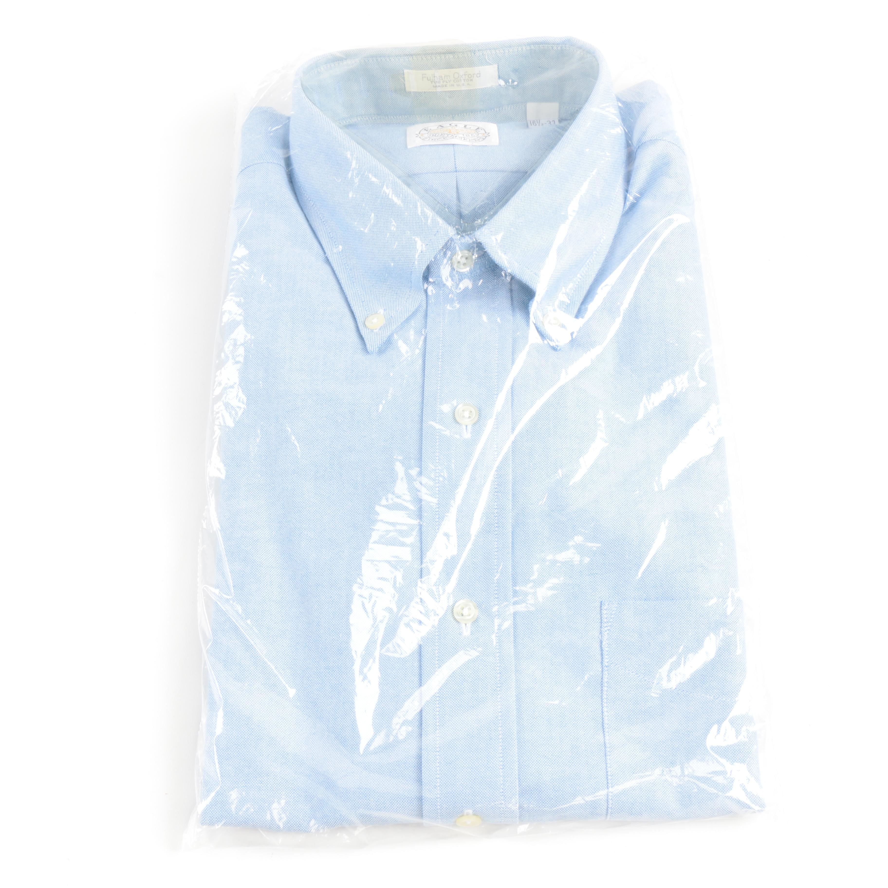 Assortment of Men's Button Shirts Including Izod and Eagle