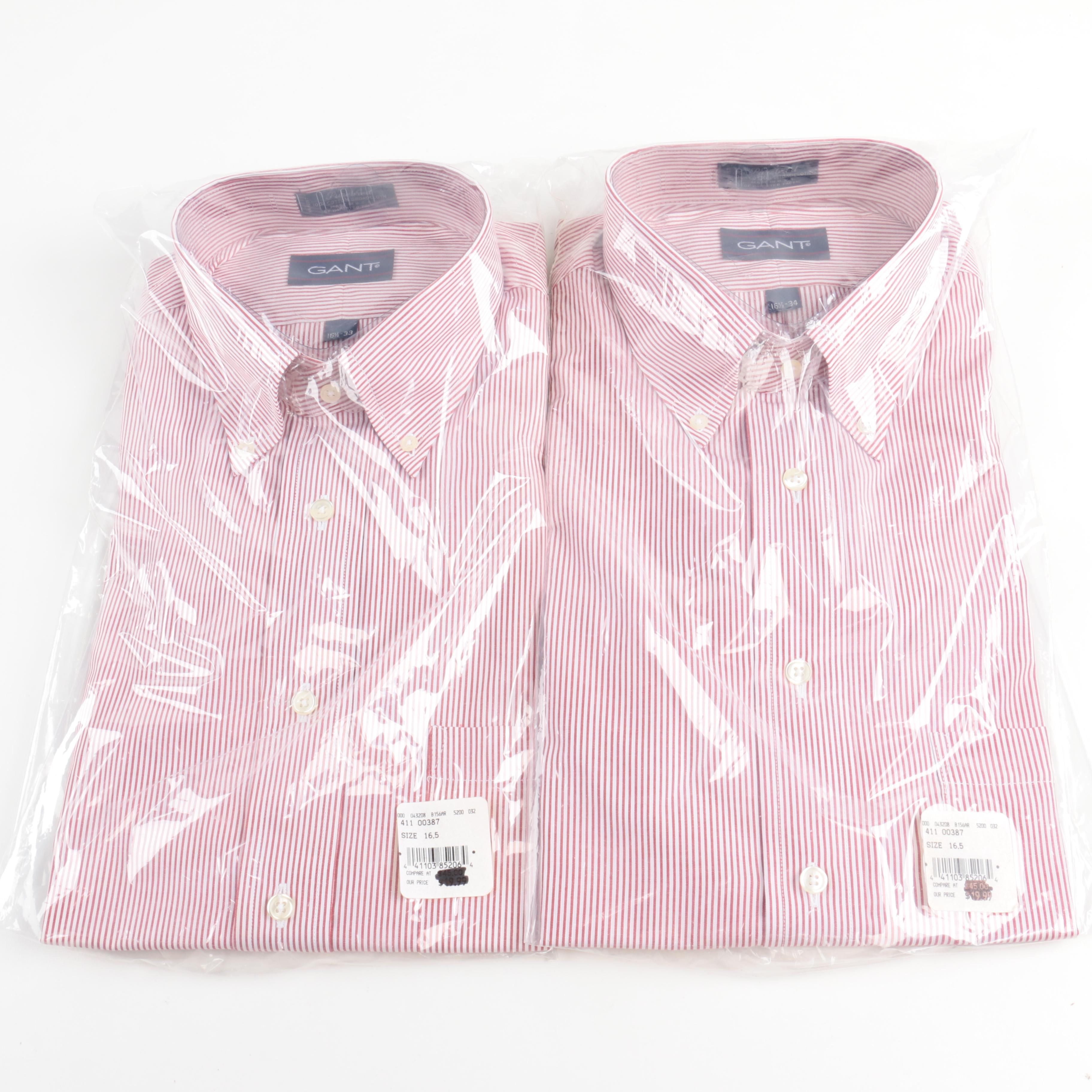 Assortment of Men's Button Shirts Including Izod and Eagle