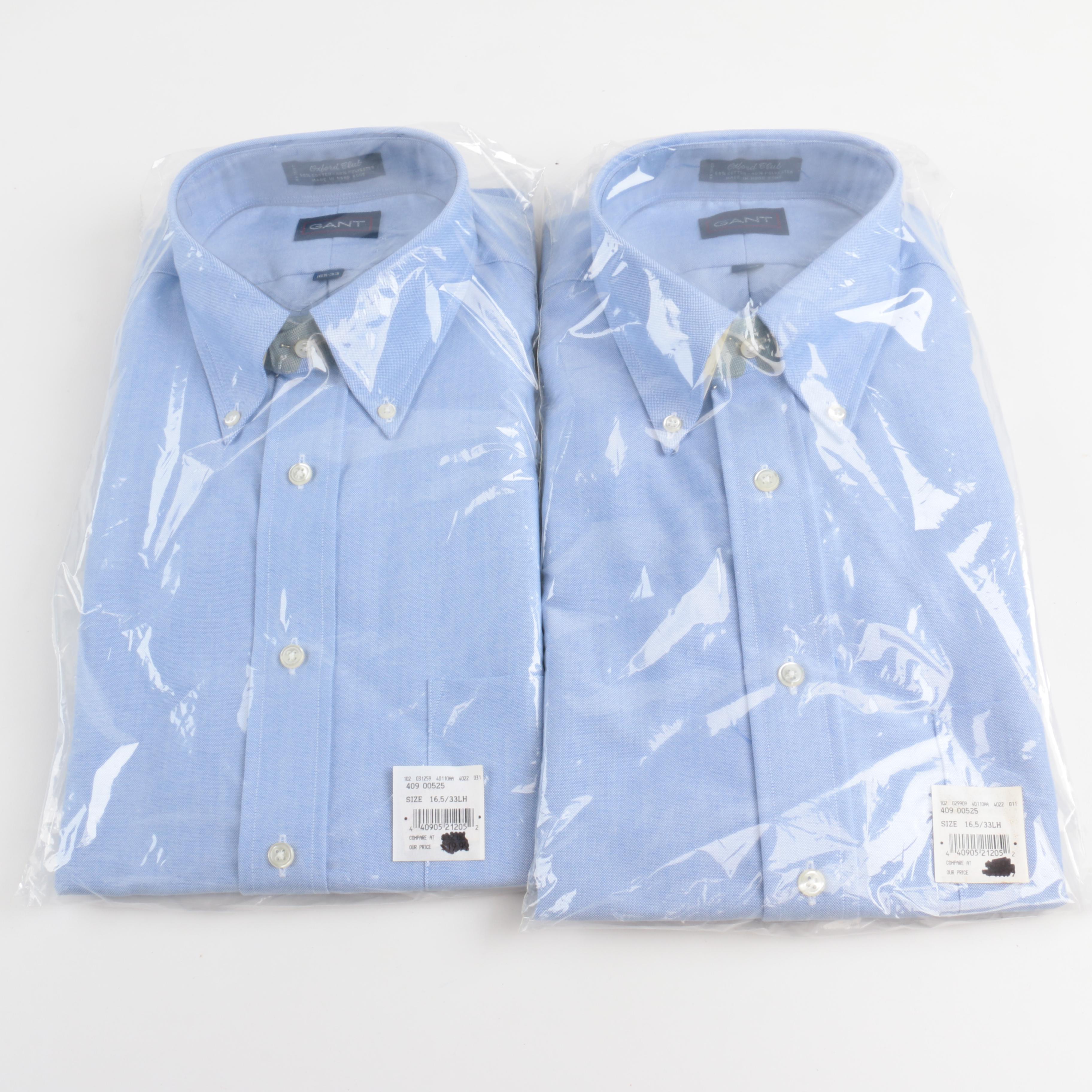 Assortment of Men's Button Shirts Including Izod and Eagle