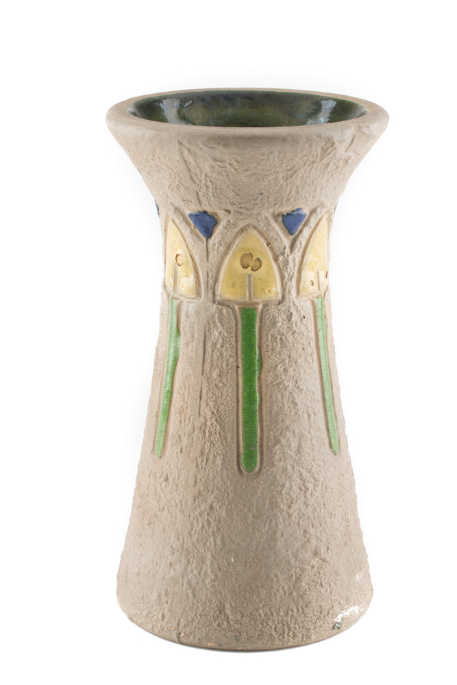 Roseville "Mostique" Arts and Crafts Pottery Vase